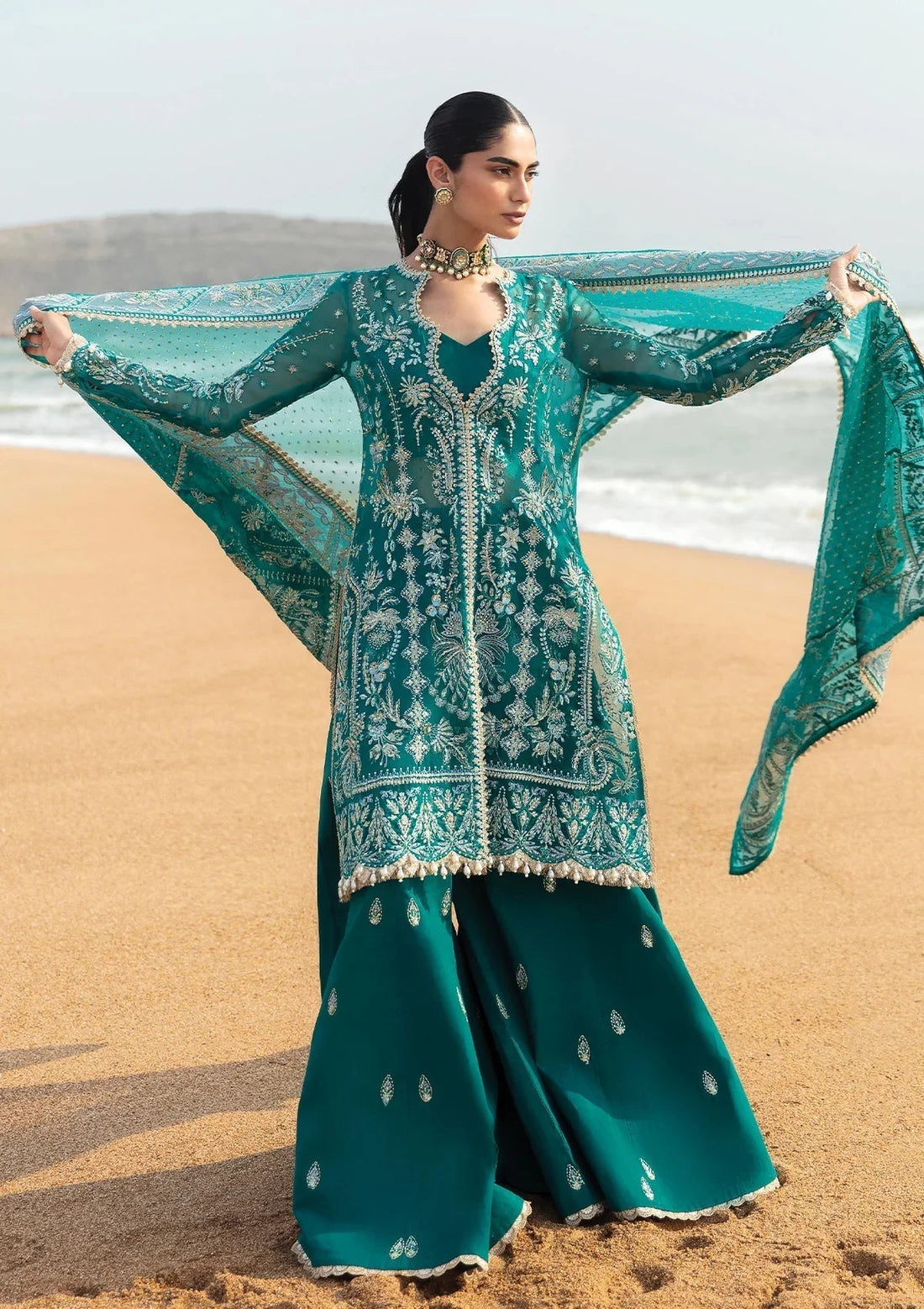 Afrozeh | Dastangoi Wedding Formal'24 | AWE-02 FIRDAUS by Afrozeh - Designer Dress  - Type : Ladies Clothes - Available at Libayah - 100% Original 