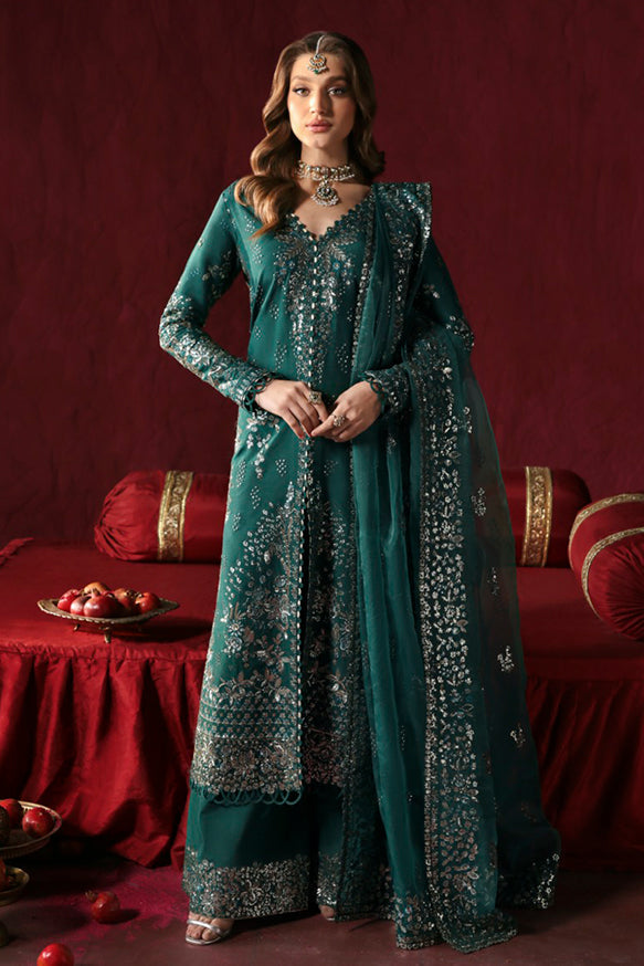 Afrozeh | Divani Silk Edit 24 | Shahnisa by Afrozeh - Designer Dress  - Type : Ladies Clothes - Available at Libayah - 100% Original 