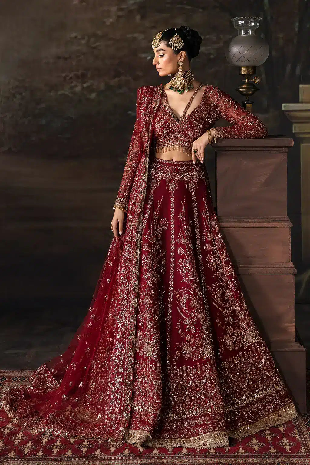 Afrozeh | The Brides Edit 23 | Emmaine by Afrozeh - Designer Dress  - Type : Ladies Clothes - Available at Libayah - 100% Original 