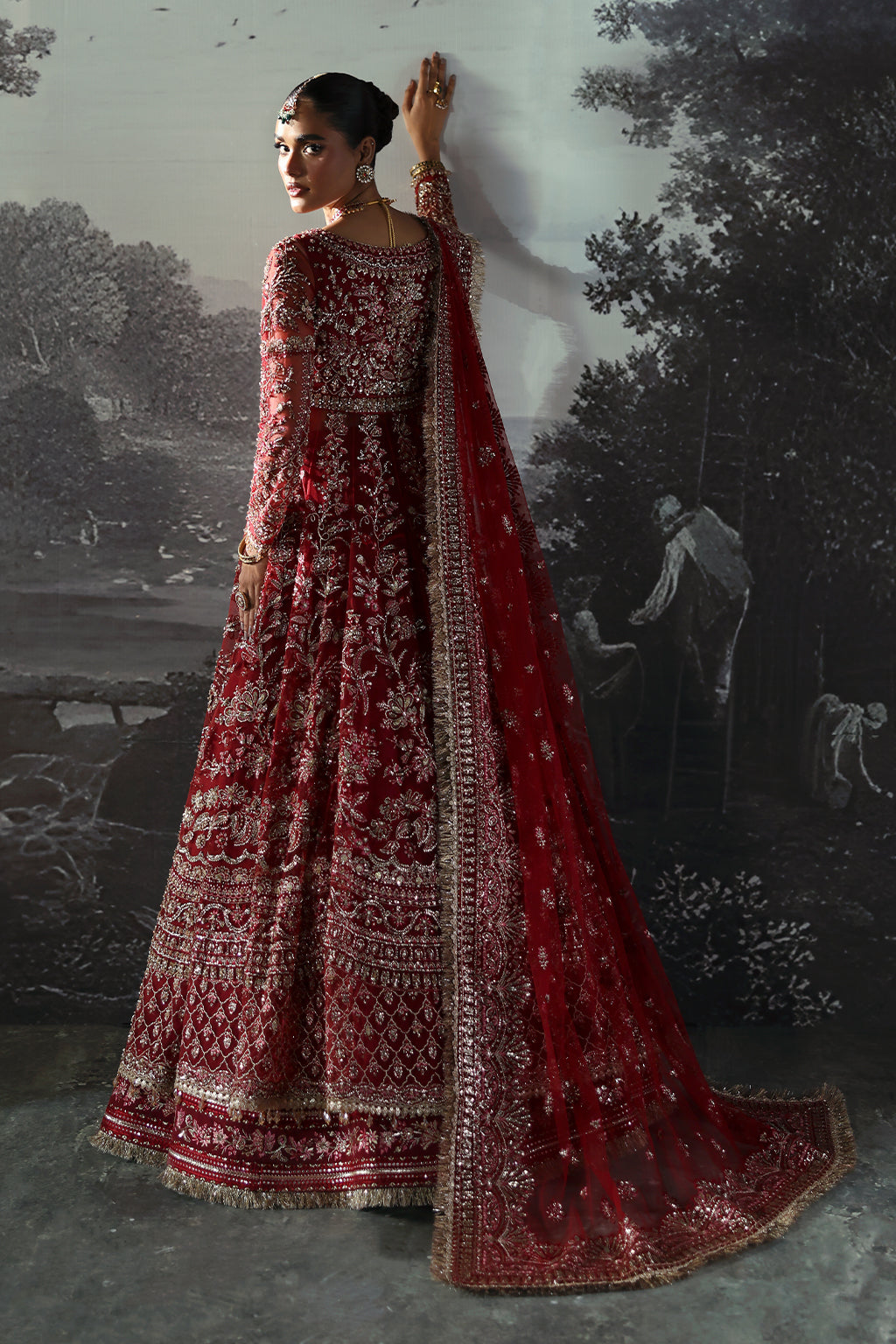 Afrozeh | The Brides Edit 24 | Anastasia by Afrozeh - Designer Dress  - Type : Ladies Clothes - Available at Libayah - 100% Original 