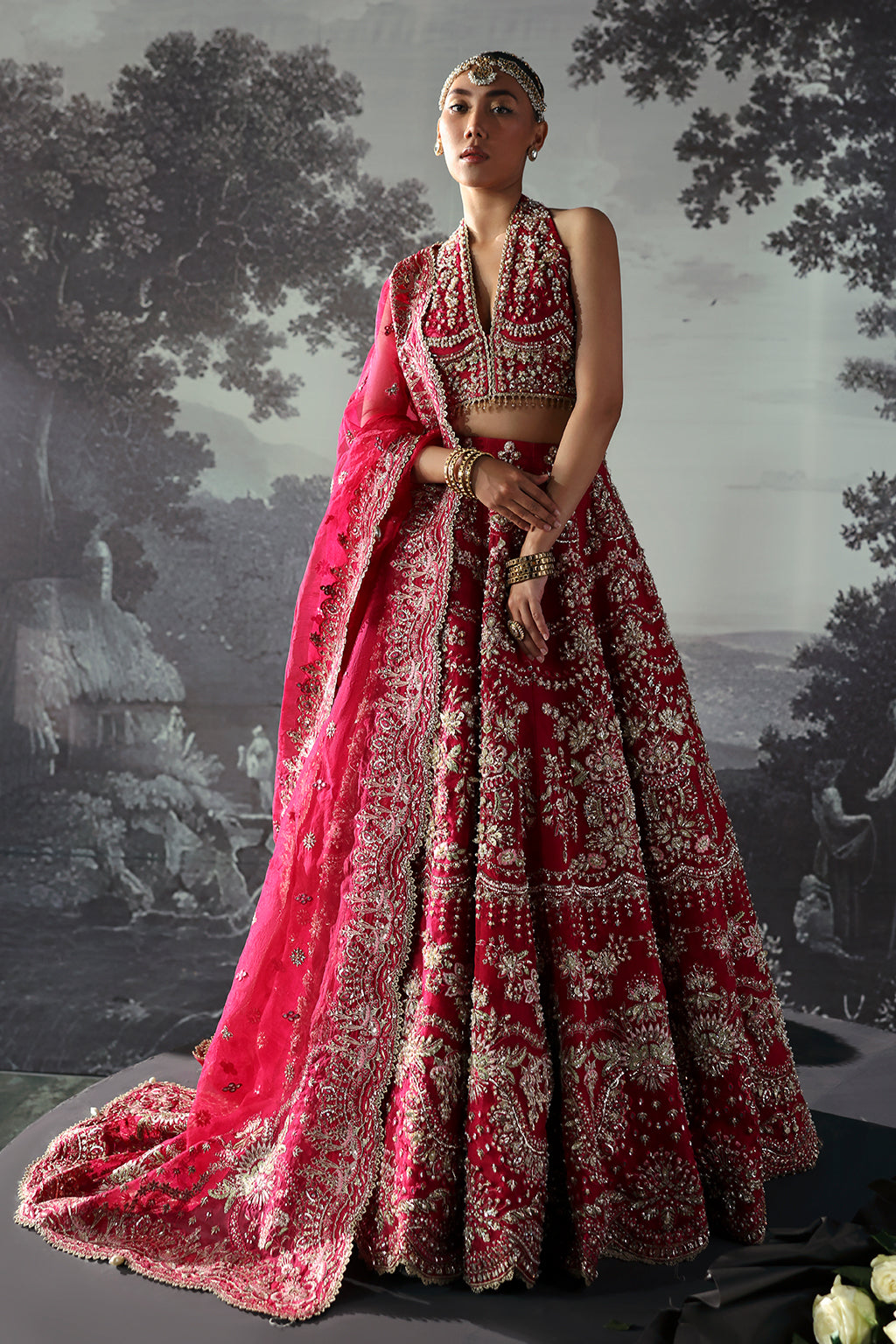 Afrozeh | The Brides Edit 24 | Claude by Afrozeh - Designer Dress  - Type : Ladies Clothes - Available at Libayah - 100% Original 
