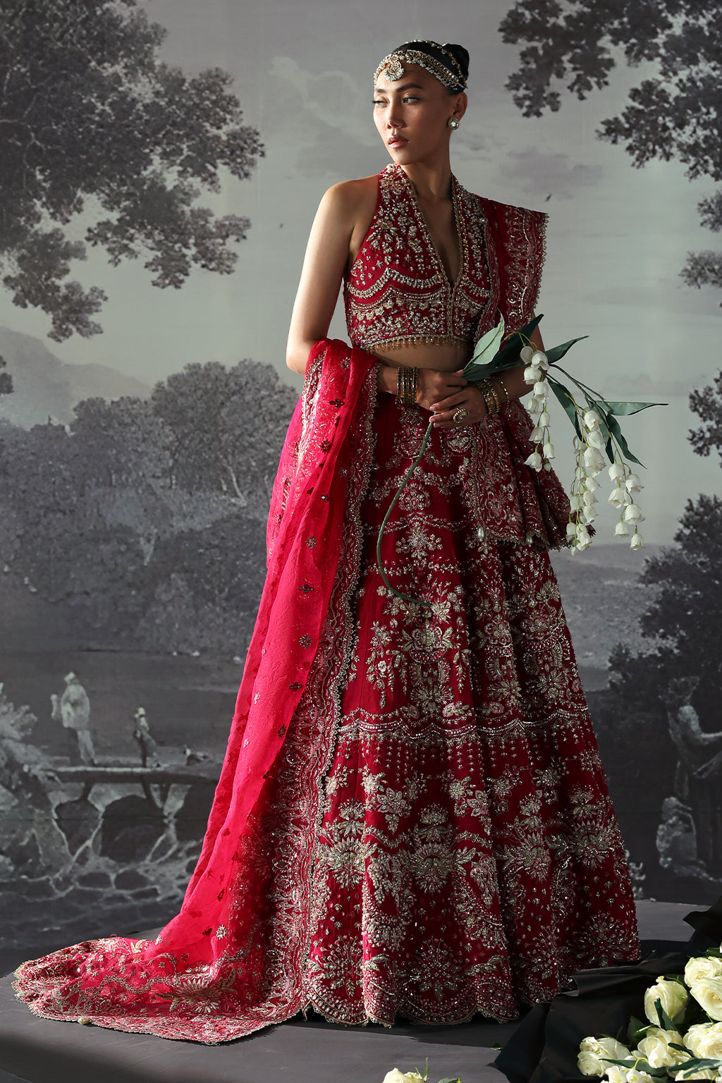 Afrozeh | The Brides Edit 24 | Claude by Afrozeh - Designer Dress  - Type : Ladies Clothes - Available at Libayah - 100% Original 