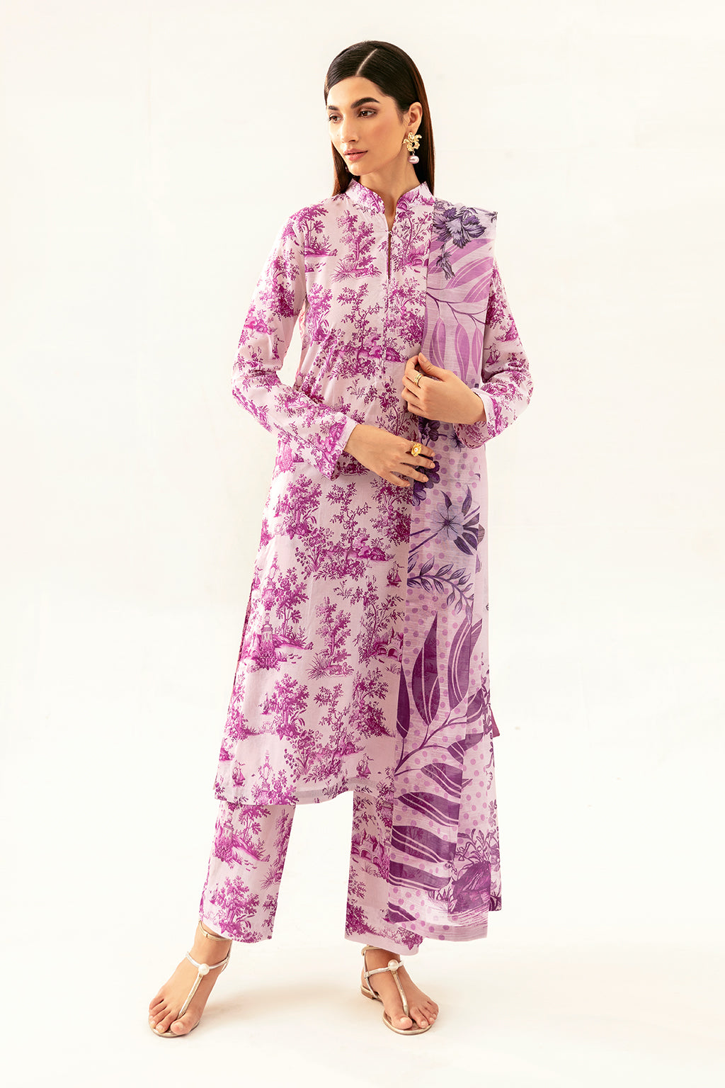 Afsanah | Ready to Wear |  Radiant Bloom AP-04 by Afsanah - Designer Dress - Type: Ladies Clothes - Available at Libayah - 100% Original