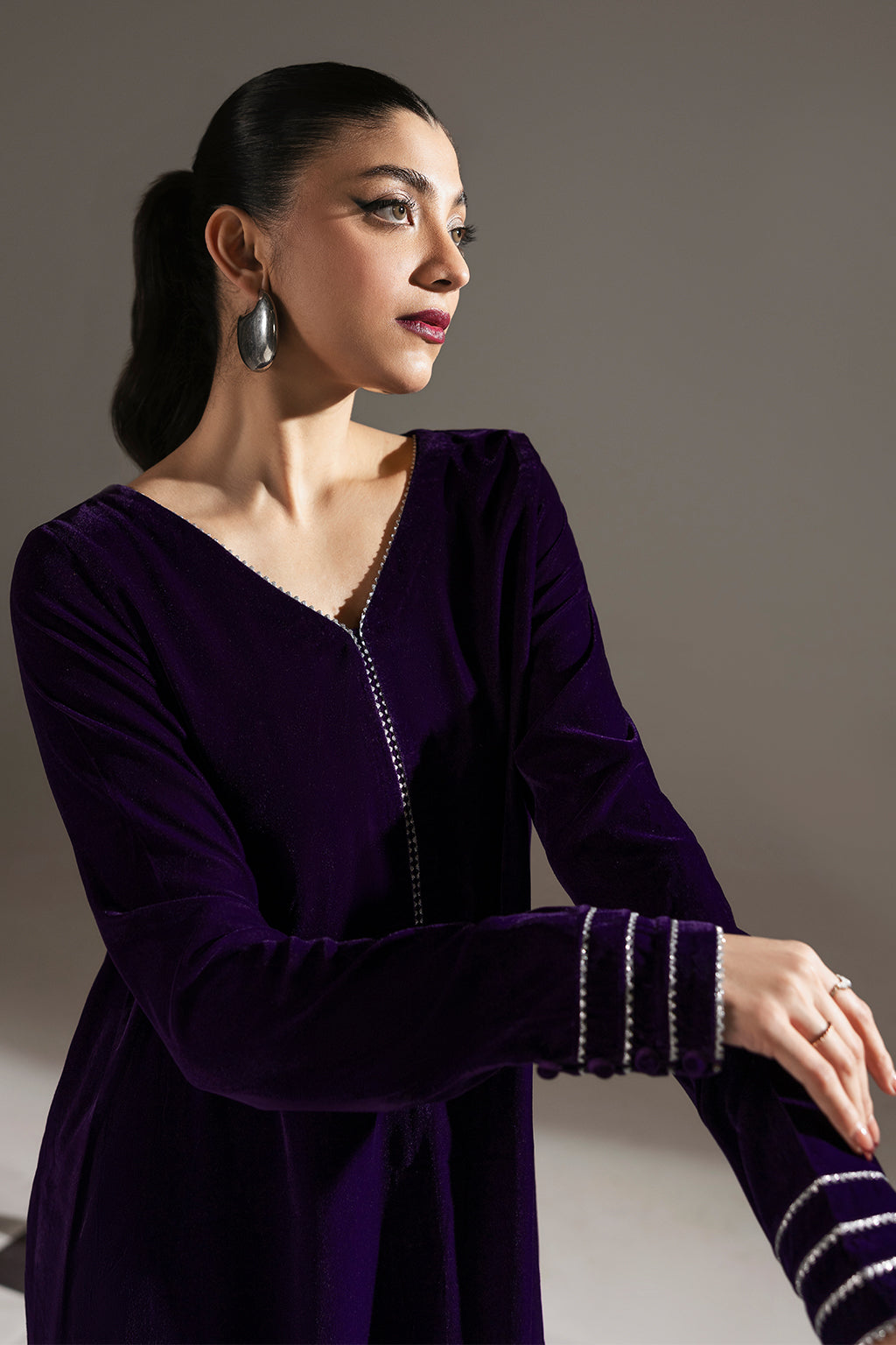 Afsanah | The Velvet Edit | AV-104 by Afsanah - Designer Dress - Type: Ladies Clothes - Available at Libayah - 100% Original