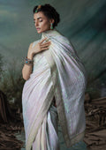 Aik Atelier | Sari Edit 2024 | SARI EDIT '24 VOL. 1 - LOOK 01 by Aik Atelier - Designer Dress - Type: Ladies Clothes - Available at Libayah - 100% Original