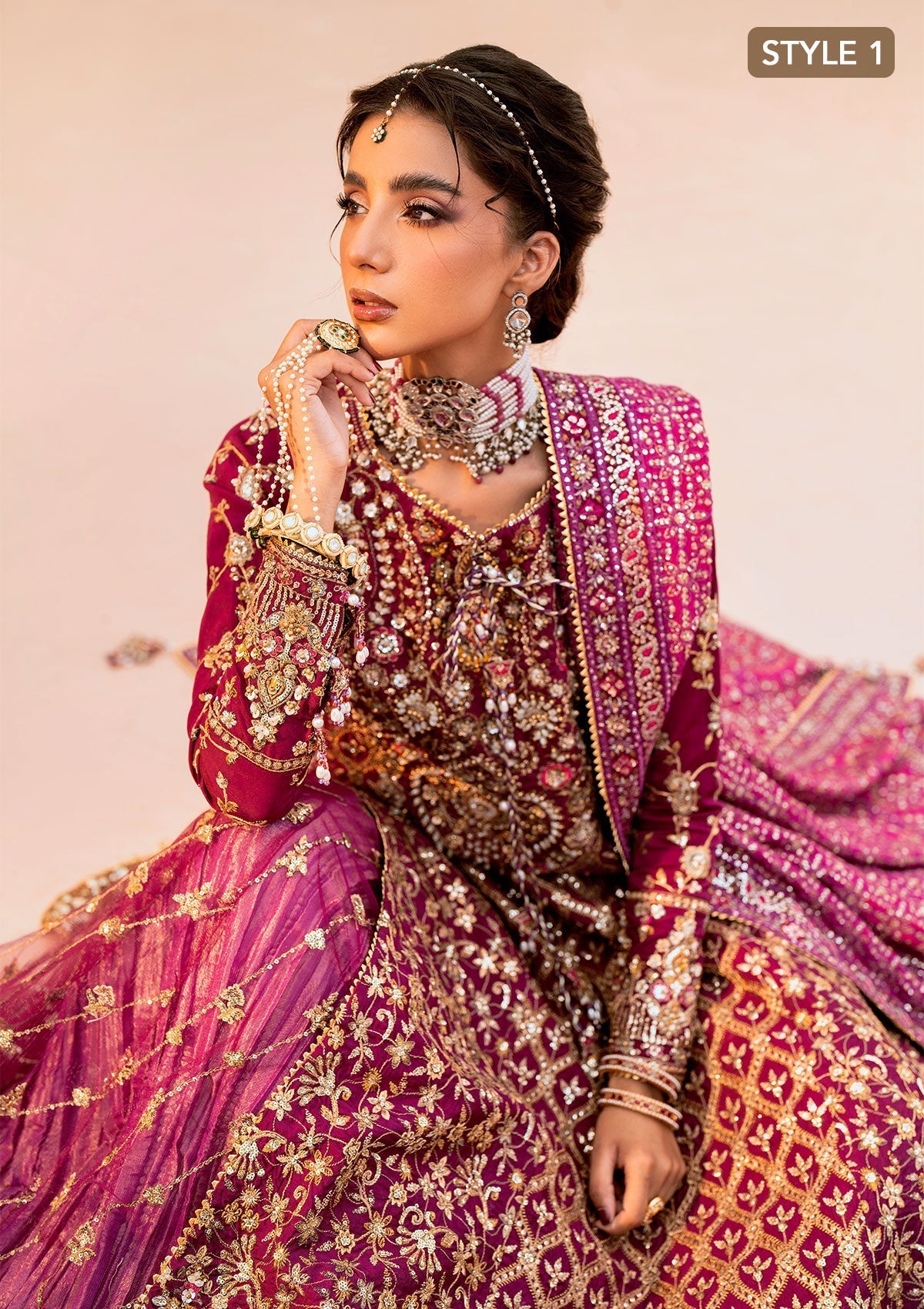 Aik Atelier | Wedding Festive 25 | LOOK 10 by Aik Atelier - Designer Dress - Type: Ladies Clothes - Available at Libayah - 100% Original