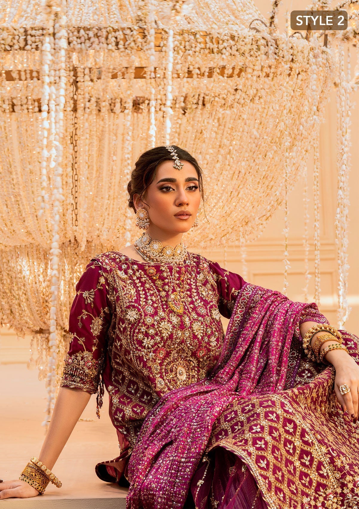 Aik Atelier | Wedding Festive 25 | LOOK 10 by Aik Atelier - Designer Dress - Type: Ladies Clothes - Available at Libayah - 100% Original