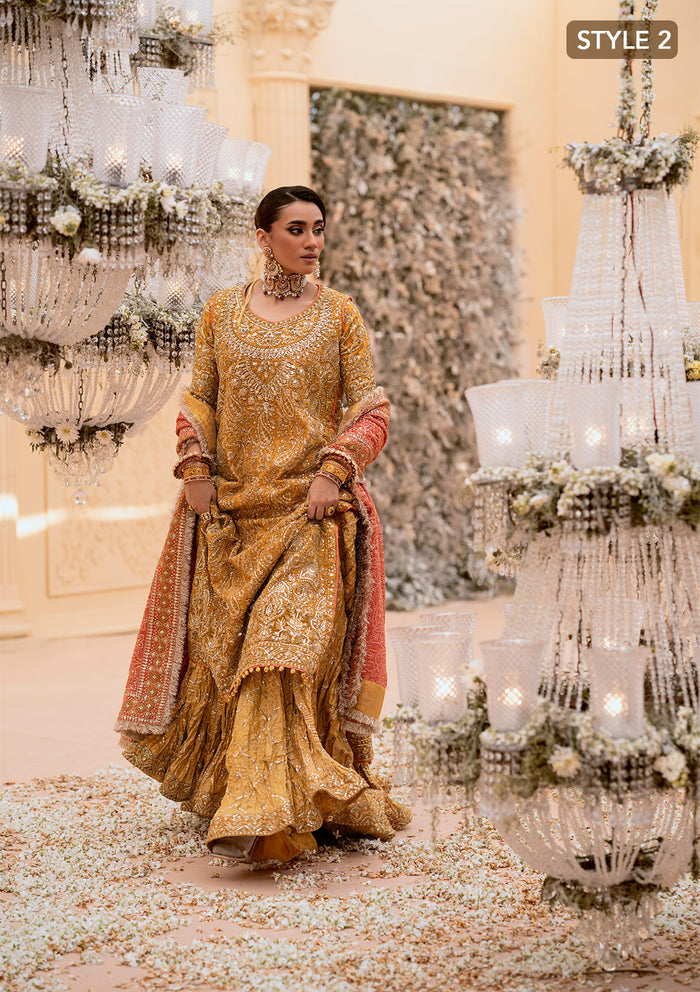 Buy Aik Atelier | Wedding Festive 25 | LOOK 08 - Designer Dress - Type: Ladies Clothes - Available at Libayah