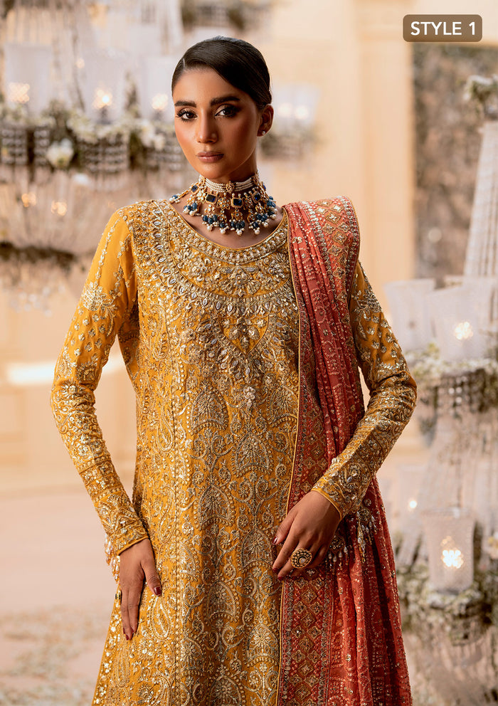 Buy Aik Atelier | Wedding Festive 25 | LOOK 08 - Designer Dress - Type: Ladies Clothes - Available at Libayah