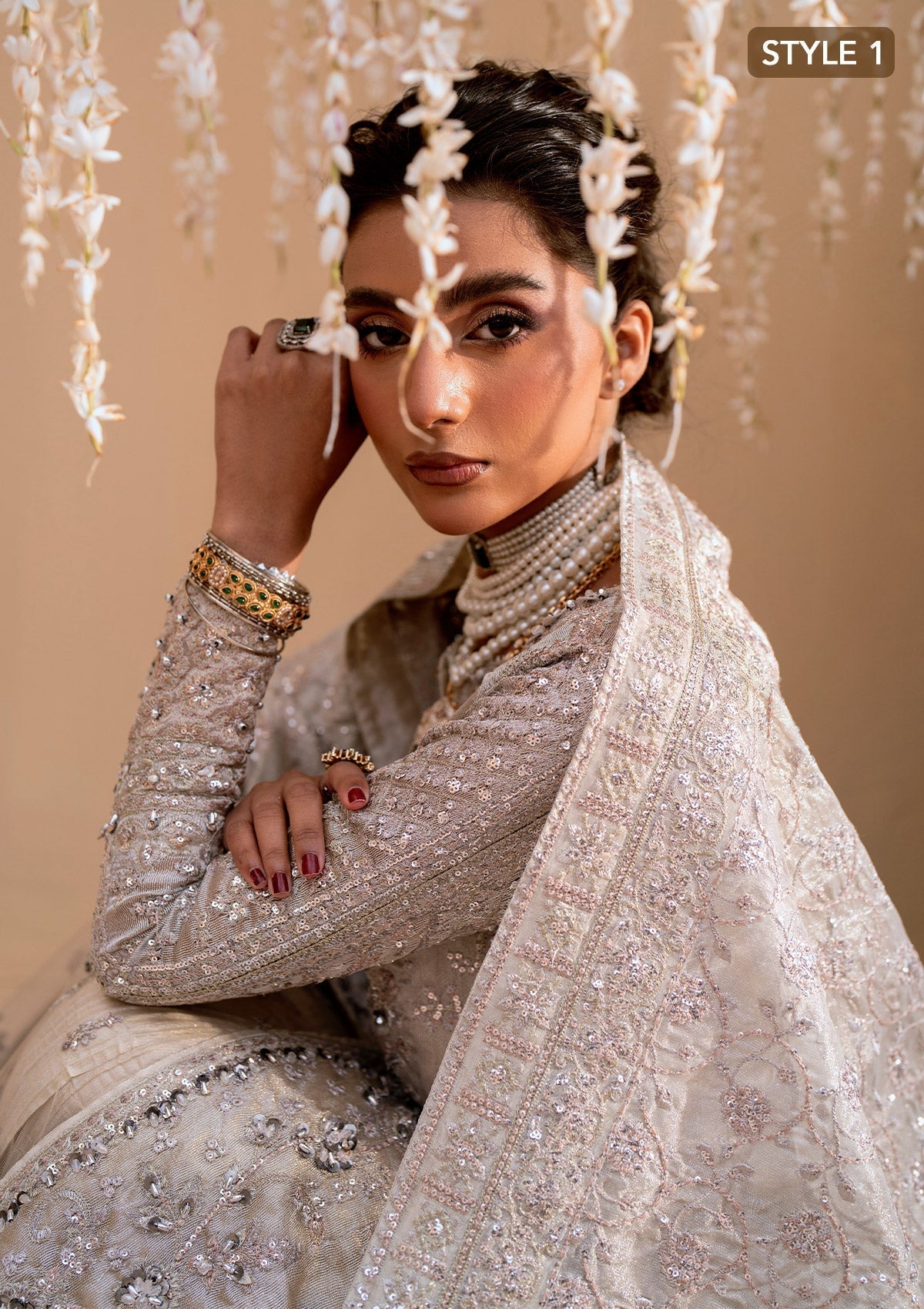 Buy Aik Atelier | Wedding Festive 25 | LOOK 09 - Designer Dress - Type: Ladies Clothes - Available at Libayah