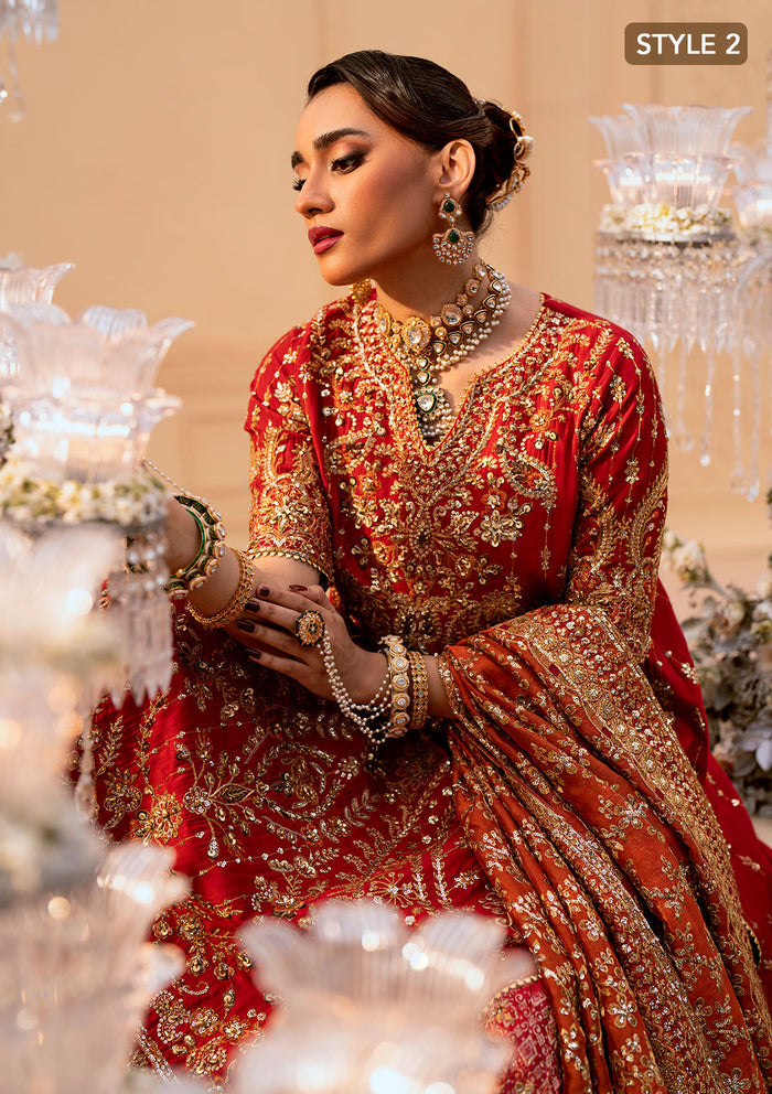 Buy Aik Atelier | Wedding Festive 25 | LOOK 01 - Designer Dress - Type: Ladies Clothes - Available at Libayah