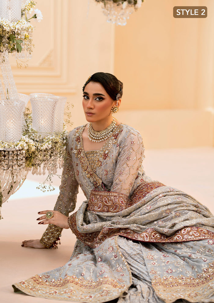 Buy Aik Atelier | Wedding Festive 25 | LOOK 02 - Designer Dress - Type: Ladies Clothes - Available at Libayah