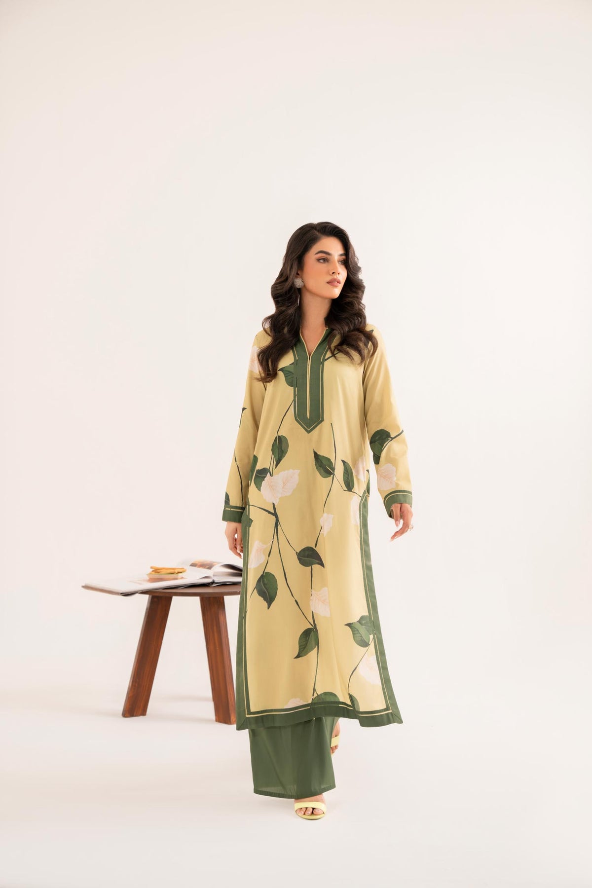 Akbar Aslam | Co-ords Sets | Burwai by Akbar Aslam - Designer Dress - Type: Ladies Clothes - Available at Libayah - 100% Original
