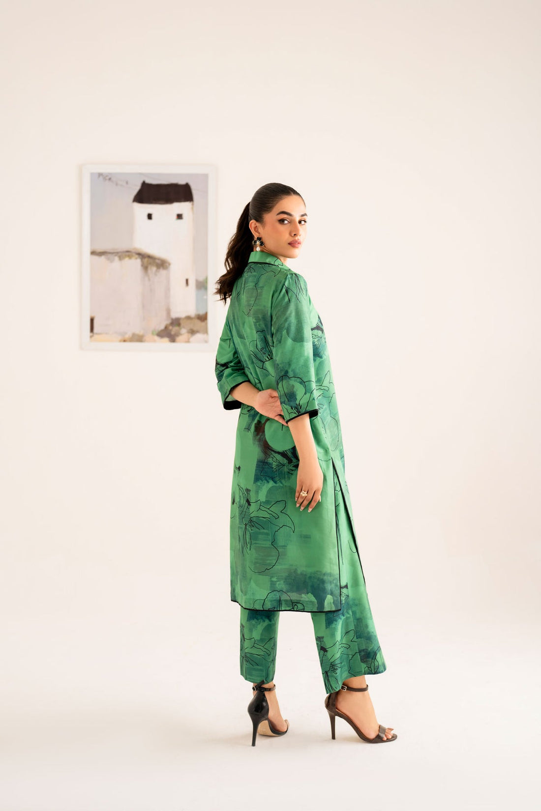 Akbar Aslam | Co-ords Sets | Luna by Akbar Aslam - Designer Dress - Type: Ladies Clothes - Available at Libayah - 100% Original