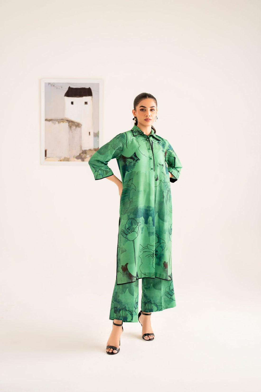Akbar Aslam | Co-ords Sets | Luna by Akbar Aslam - Designer Dress - Type: Ladies Clothes - Available at Libayah - 100% Original