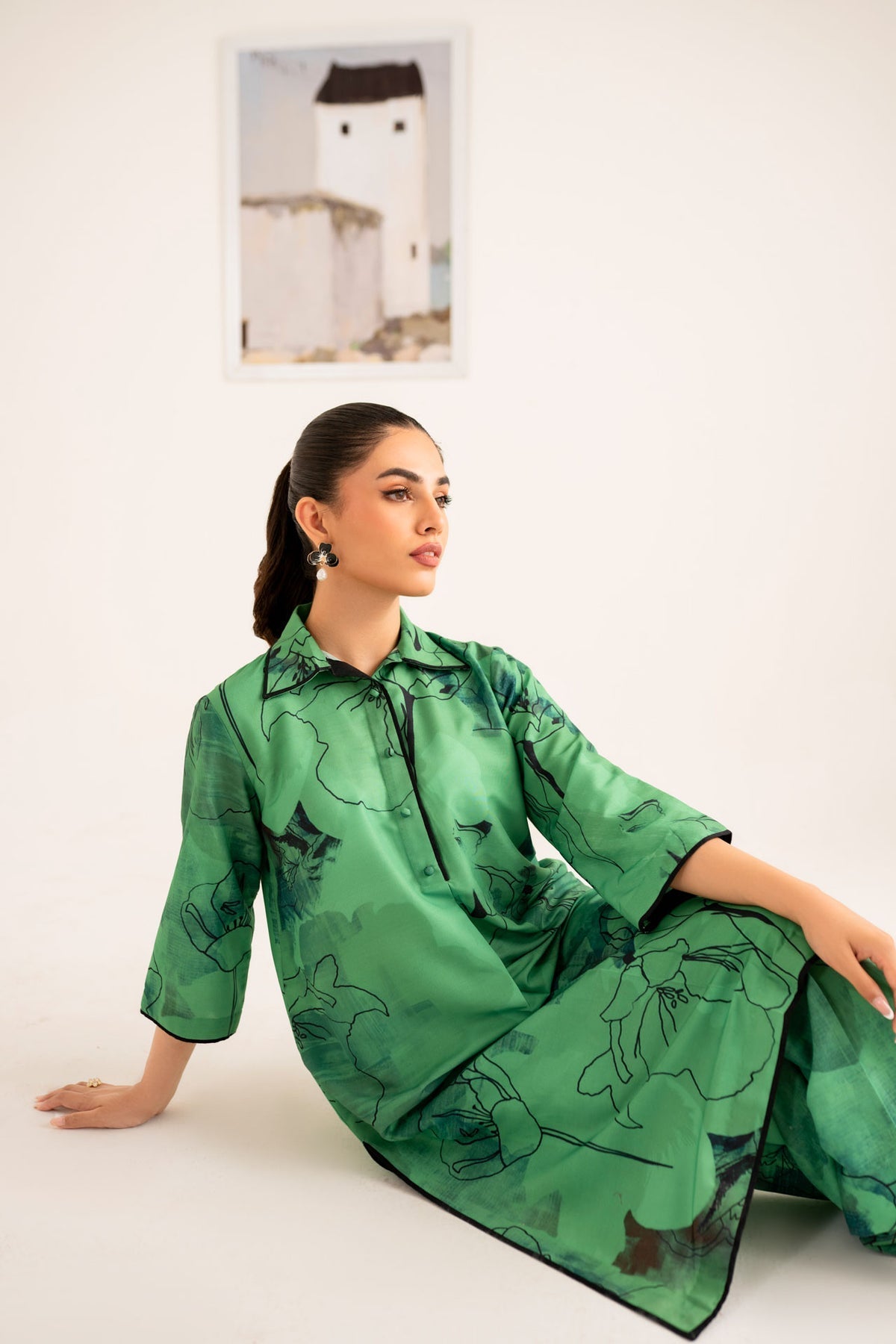 Akbar Aslam | Co-ords Sets | Luna by Akbar Aslam - Designer Dress - Type: Ladies Clothes - Available at Libayah - 100% Original