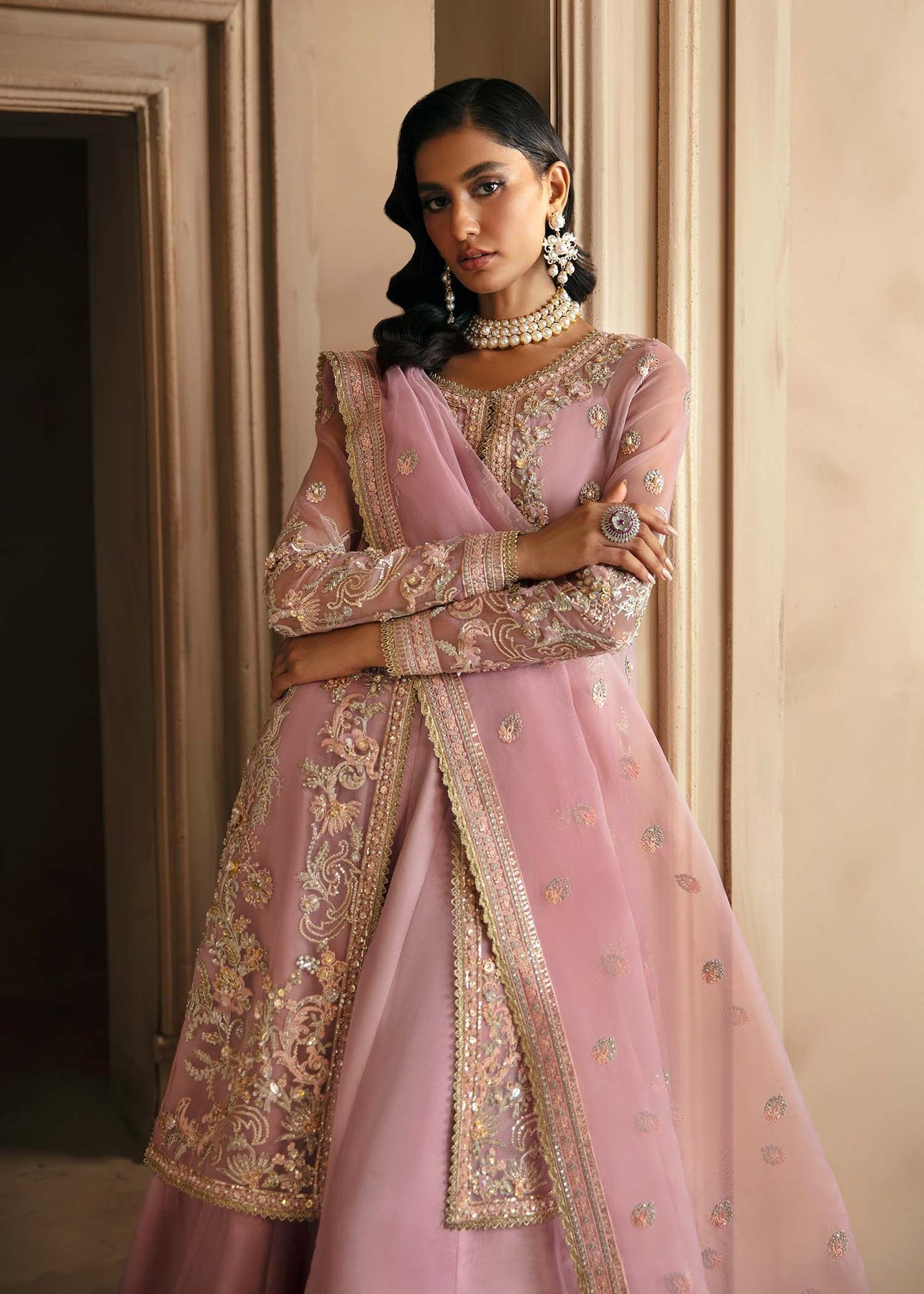 Akbar Aslam | Deewani Wedding Formals | Seraphine by Akbar Aslam - Designer Dress - Type: Ladies Clothes - Available at Libayah - 100% Original