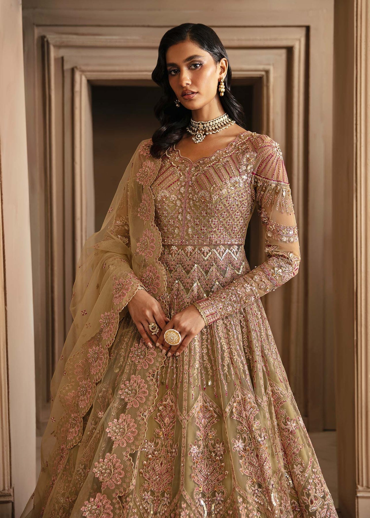 Akbar Aslam | Deewani Wedding Formals | Vespera by Akbar Aslam - Designer Dress - Type: Ladies Clothes - Available at Libayah - 100% Original