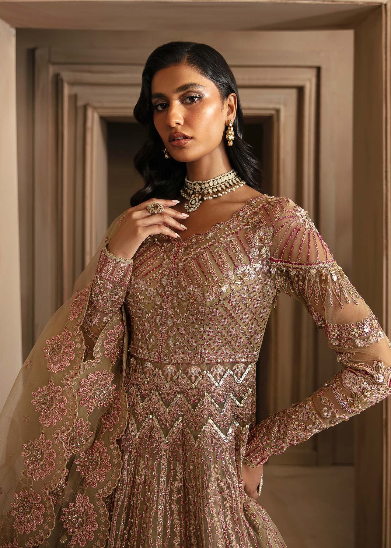 Akbar Aslam | Deewani Wedding Formals | Vespera by Akbar Aslam - Designer Dress - Type: Ladies Clothes - Available at Libayah - 100% Original