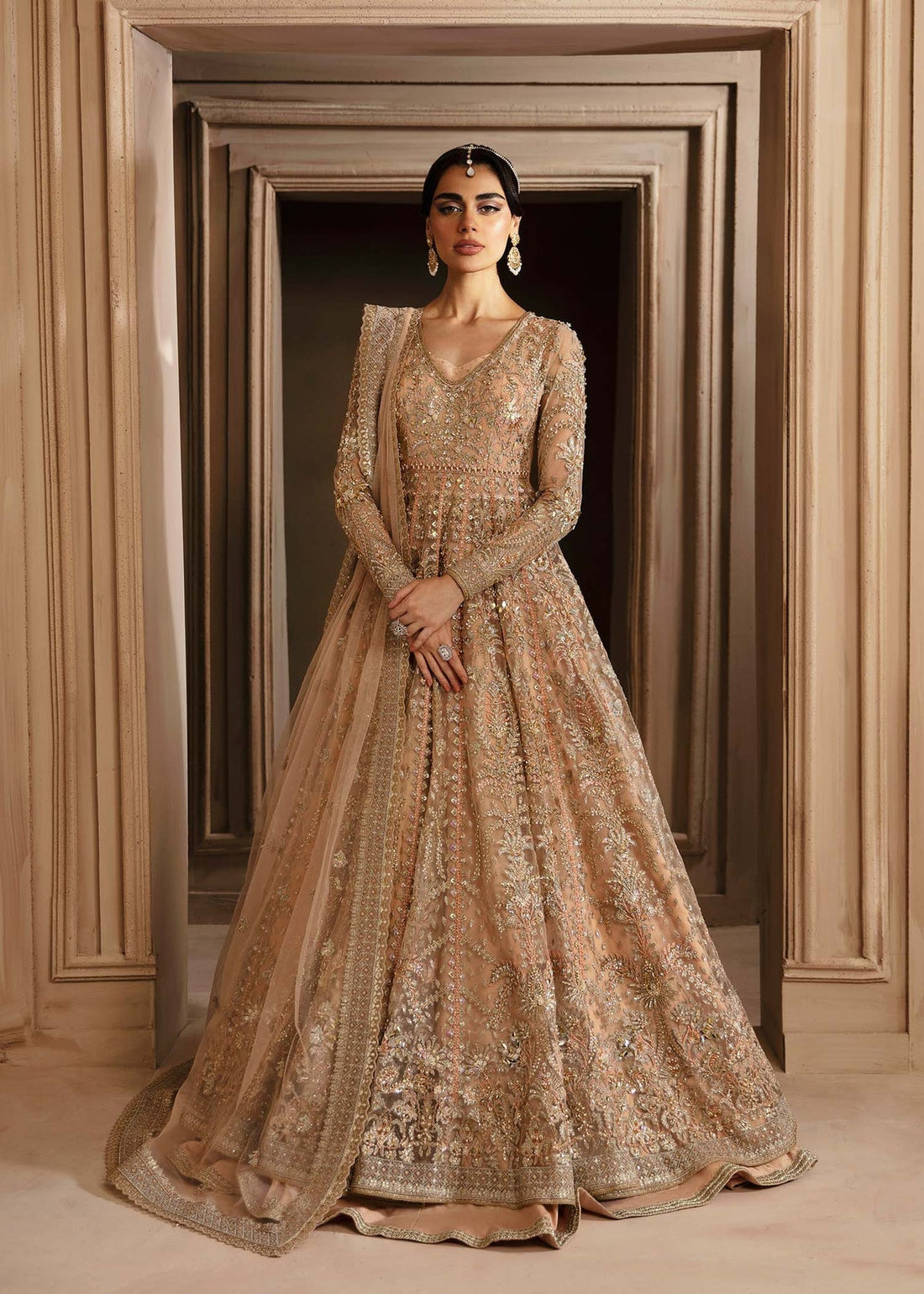 Akbar Aslam | Deewani Wedding Formals | Aveline by Akbar Aslam - Designer Dress - Type: Ladies Clothes - Available at Libayah - 100% Original