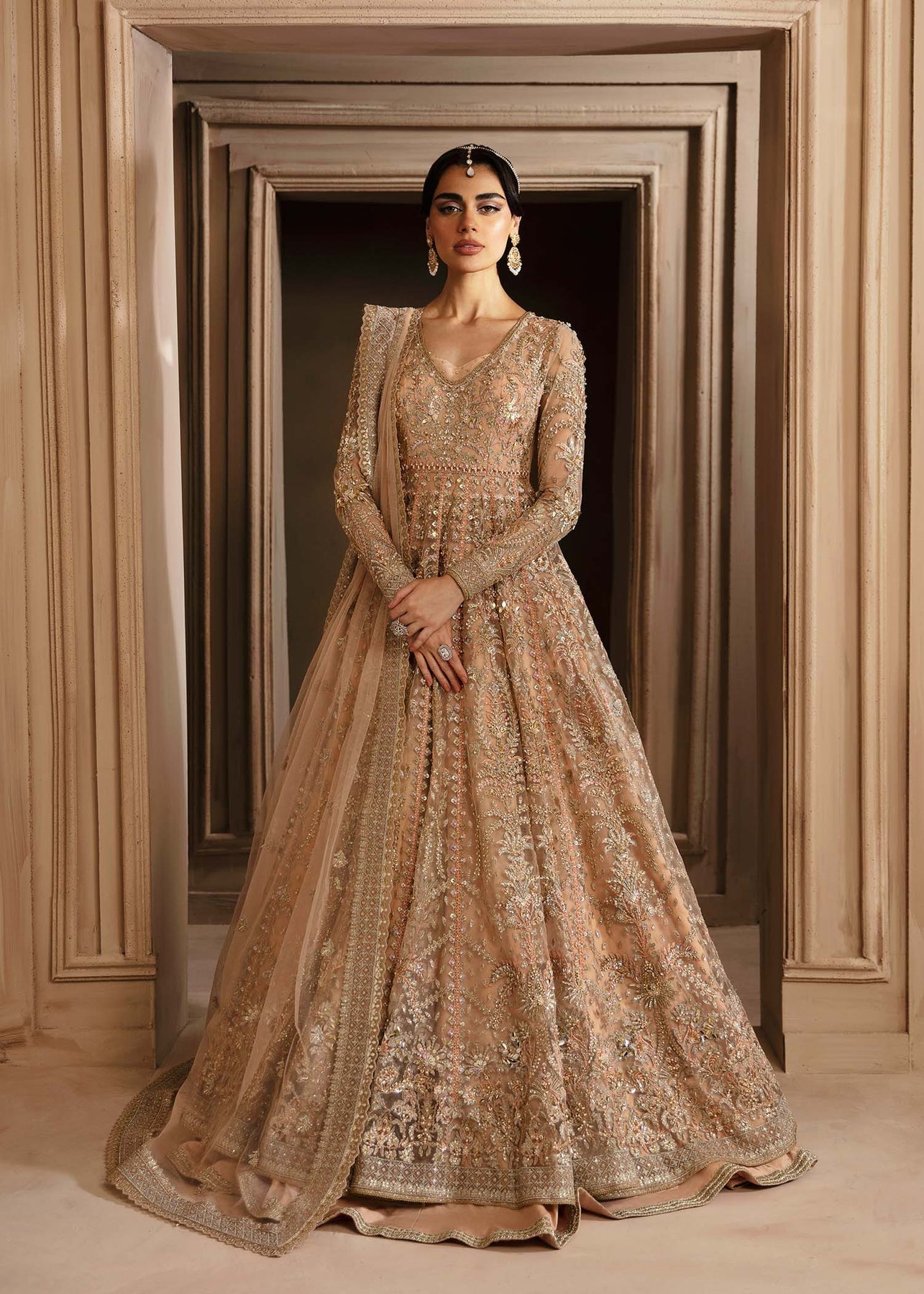 Akbar Aslam | Deewani Wedding Formals | Aveline by Akbar Aslam - Designer Dress - Type: Ladies Clothes - Available at Libayah - 100% Original