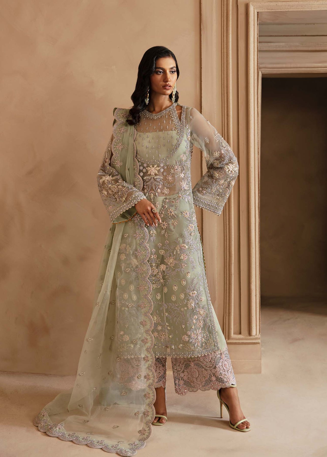 Akbar Aslam | Deewani Wedding Formals | Isolde by Akbar Aslam - Designer Dress - Type: Ladies Clothes - Available at Libayah - 100% Original
