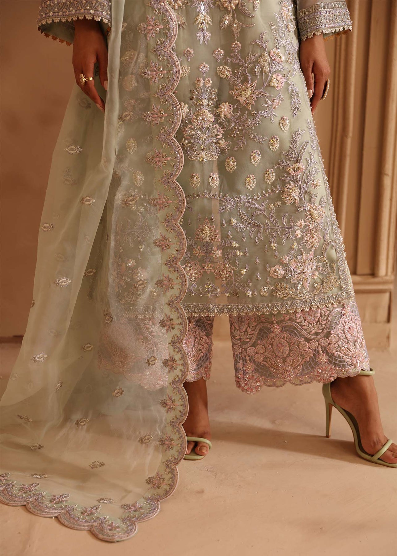 Akbar Aslam | Deewani Wedding Formals | Isolde by Akbar Aslam - Designer Dress - Type: Ladies Clothes - Available at Libayah - 100% Original