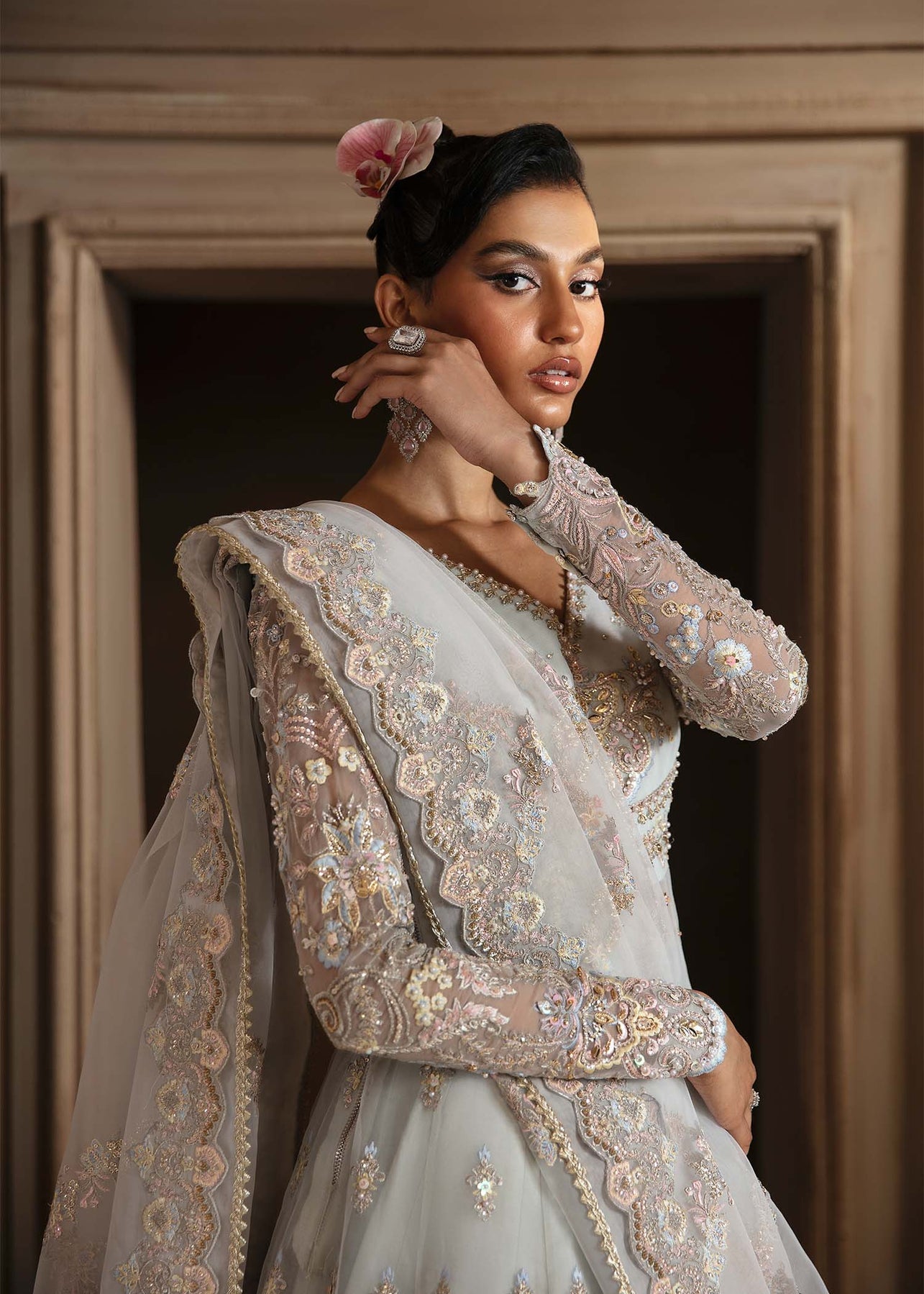 Akbar Aslam | Deewani Wedding Formals | Ophelia by Akbar Aslam - Designer Dress - Type: Ladies Clothes - Available at Libayah - 100% Original