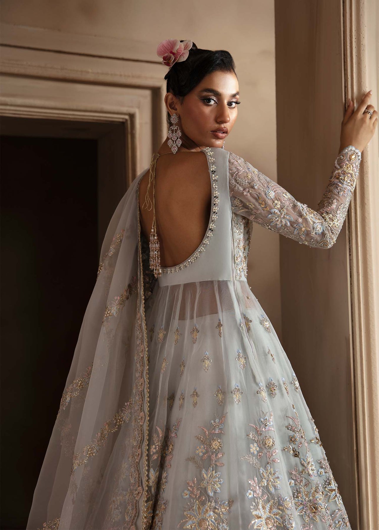 Akbar Aslam | Deewani Wedding Formals | Ophelia by Akbar Aslam - Designer Dress - Type: Ladies Clothes - Available at Libayah - 100% Original