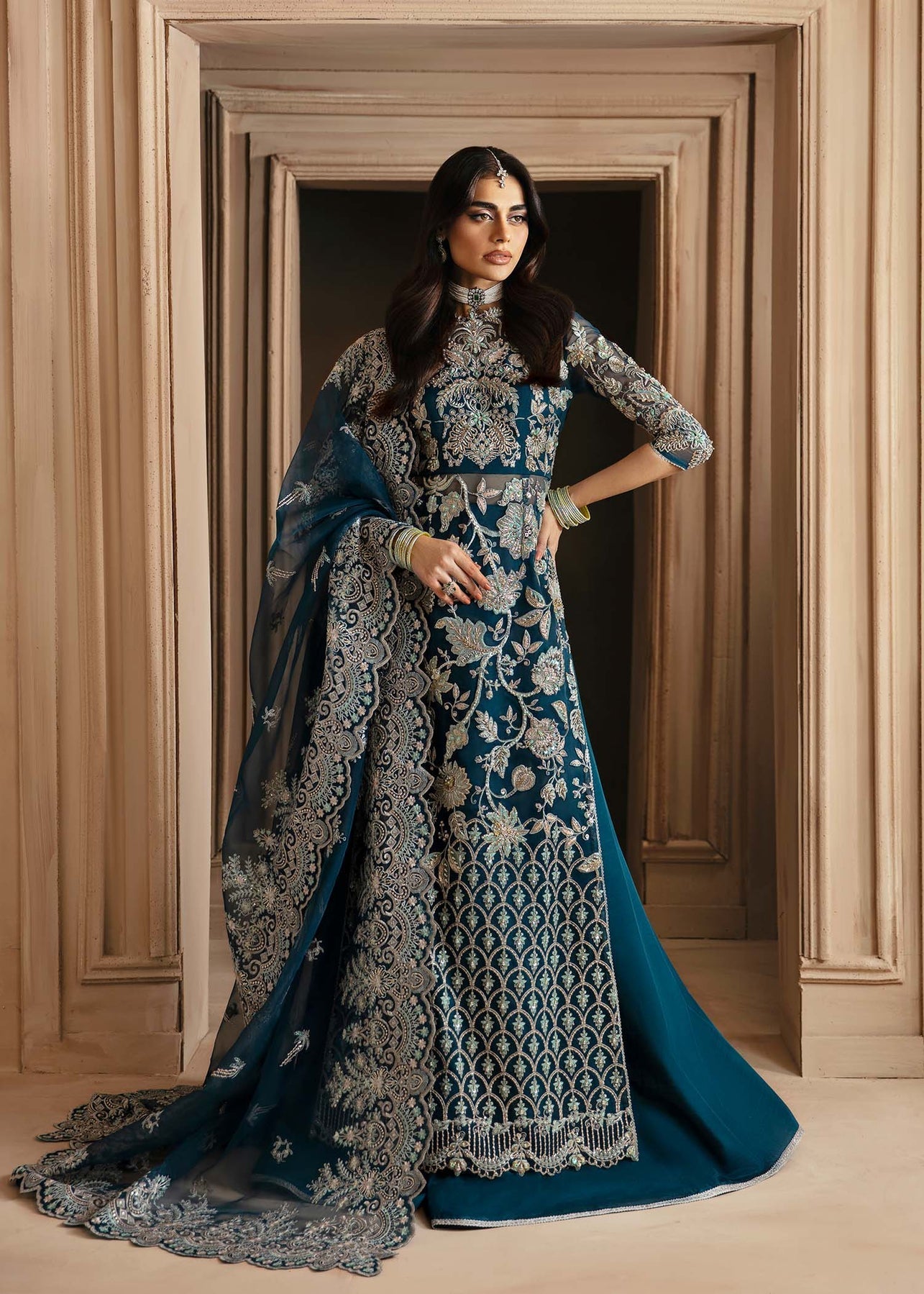 Akbar Aslam | Deewani Wedding Formals | Calista by Akbar Aslam - Designer Dress - Type: Ladies Clothes - Available at Libayah - 100% Original