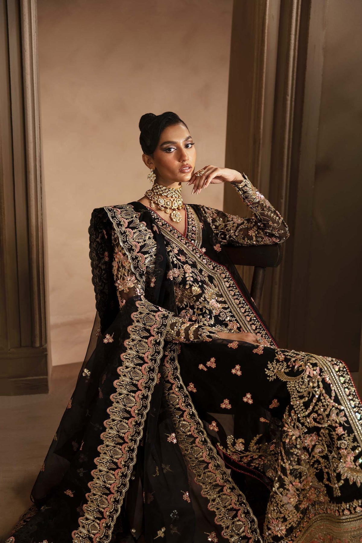 Akbar Aslam | Deewani Wedding Formals | Elysia by Akbar Aslam - Designer Dress - Type: Ladies Clothes - Available at Libayah - 100% Original