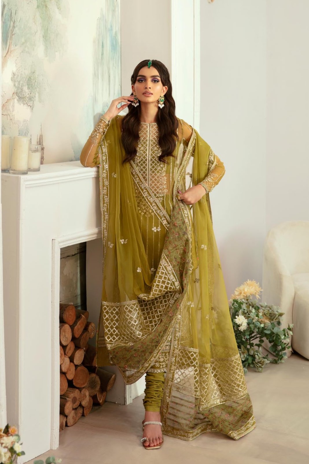 Akbar Aslam | Velora Formal Pret | Islet by Akbar Aslam - Designer Dress - Type: Ladies Clothes - Available at Libayah - 100% Original