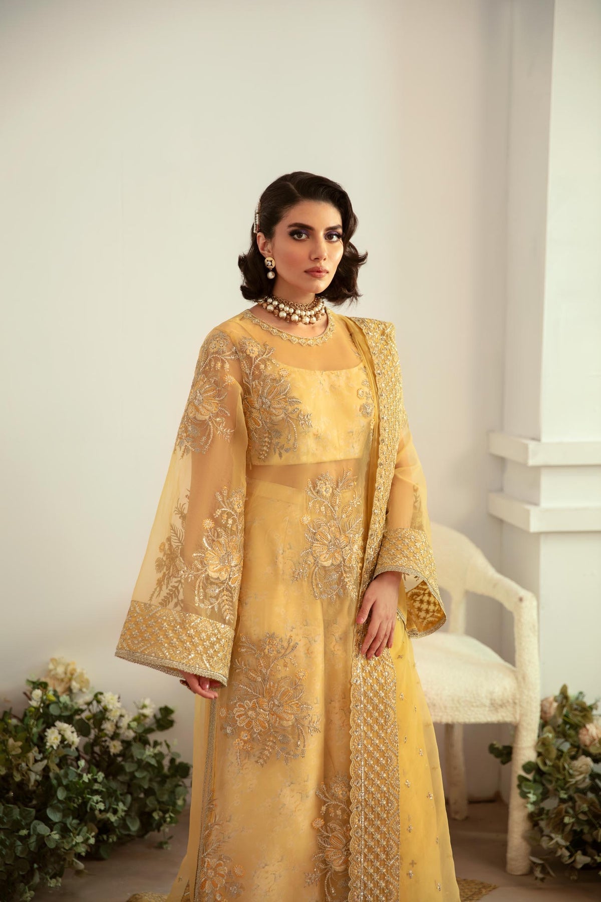 Akbar Aslam | Velora Formal Pret | Fawn by Akbar Aslam - Designer Dress - Type: Ladies Clothes - Available at Libayah - 100% Original