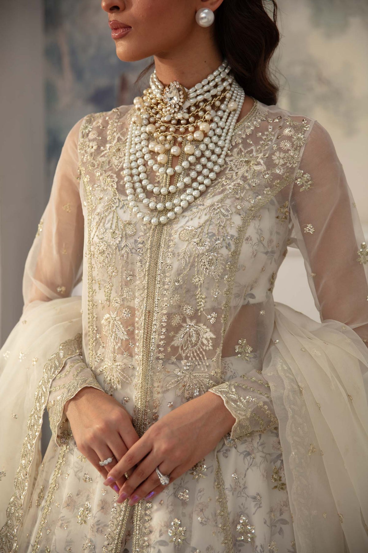 Akbar Aslam | Velora Formal Pret | Elysian by Akbar Aslam - Designer Dress - Type: Ladies Clothes - Available at Libayah - 100% Original