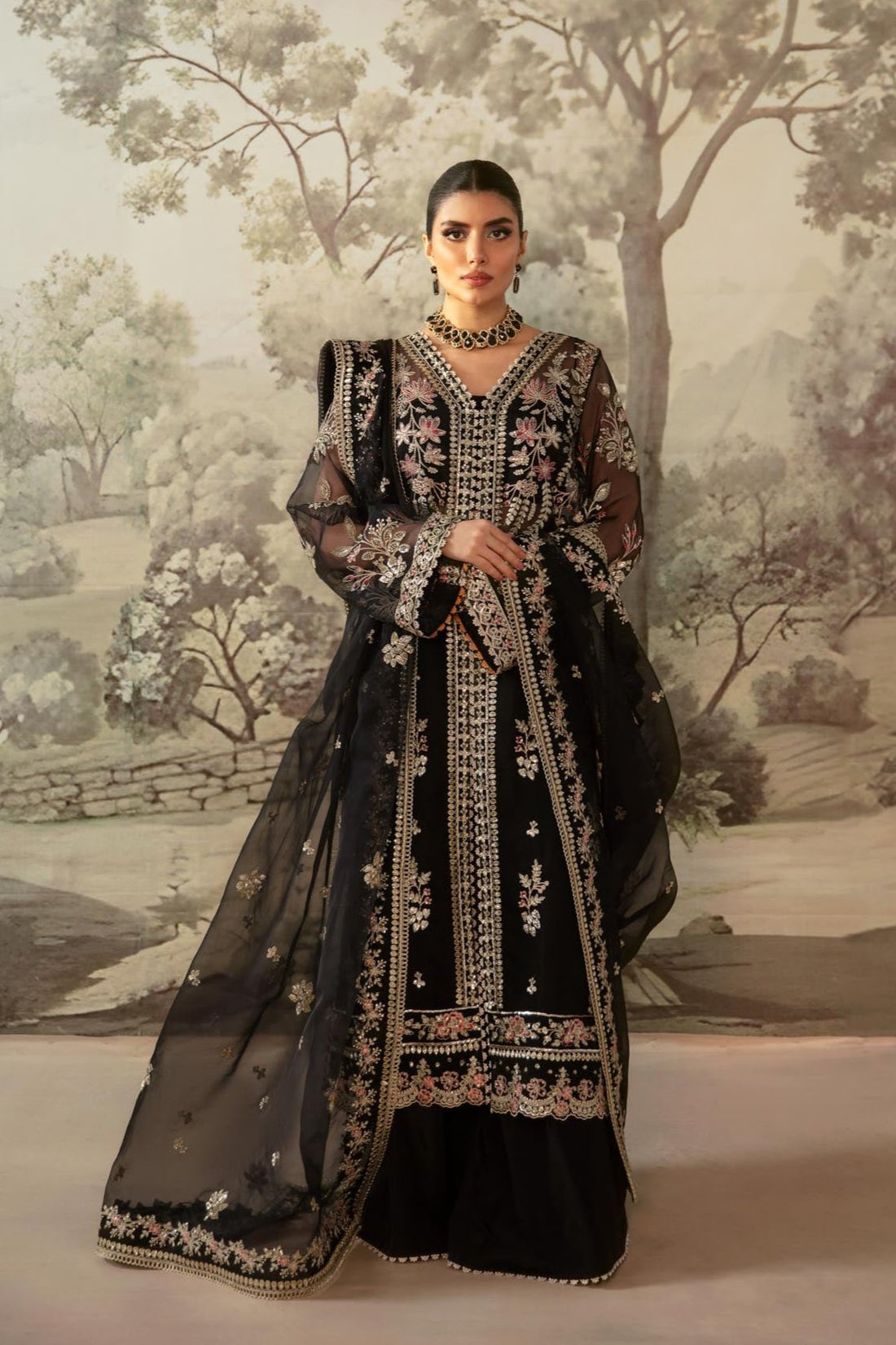 Akbar Aslam | Velora Formal Pret | Nebula by Akbar Aslam - Designer Dress - Type: Ladies Clothes - Available at Libayah - 100% Original