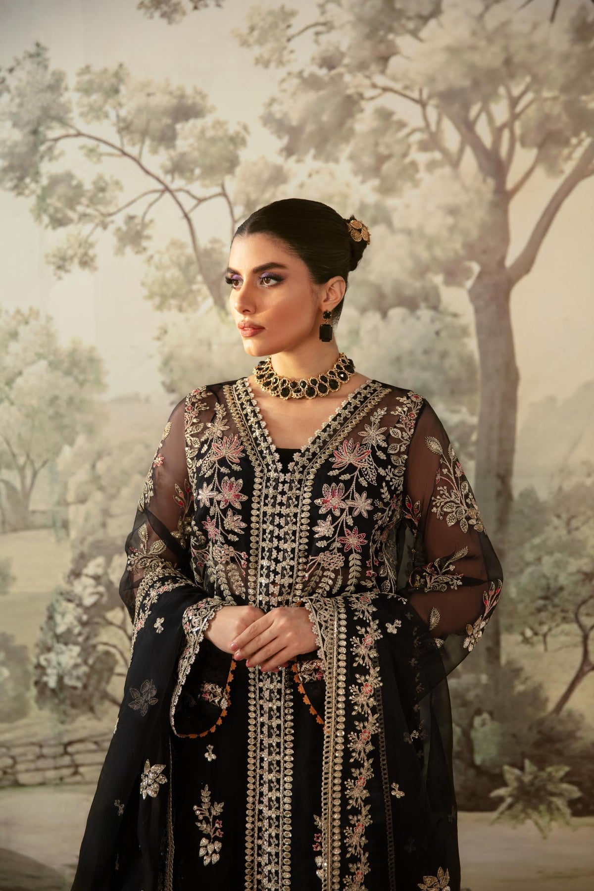 Akbar Aslam | Velora Formal Pret | Nebula by Akbar Aslam - Designer Dress - Type: Ladies Clothes - Available at Libayah - 100% Original