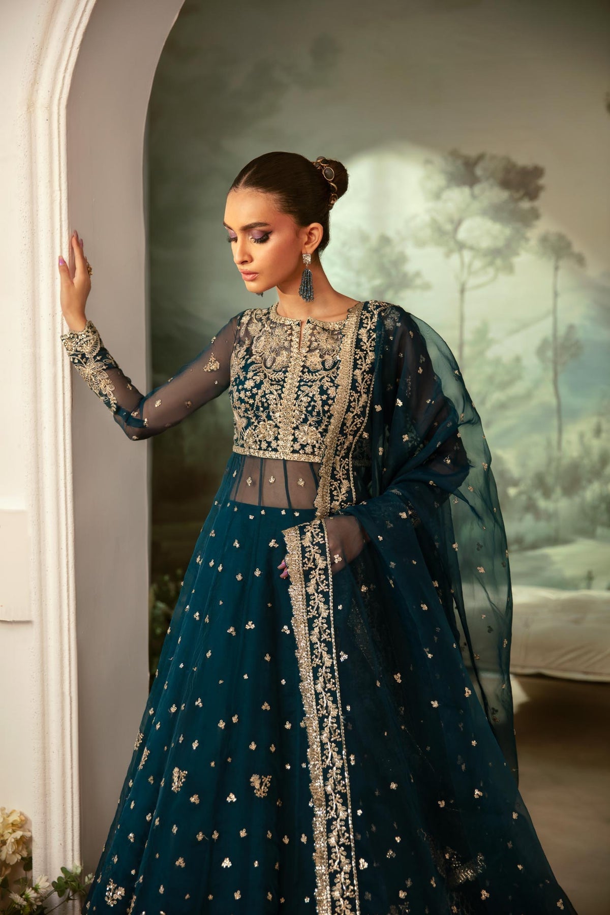 Akbar Aslam | Velora Formal Pret | Beryl by Akbar Aslam - Designer Dress - Type: Ladies Clothes - Available at Libayah - 100% Original