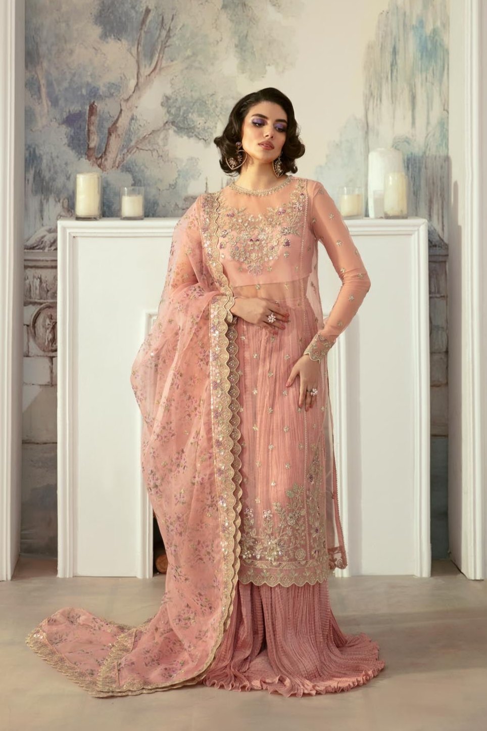 Akbar Aslam | Velora Formal Pret | Fluer by Akbar Aslam - Designer Dress - Type: Ladies Clothes - Available at Libayah - 100% Original