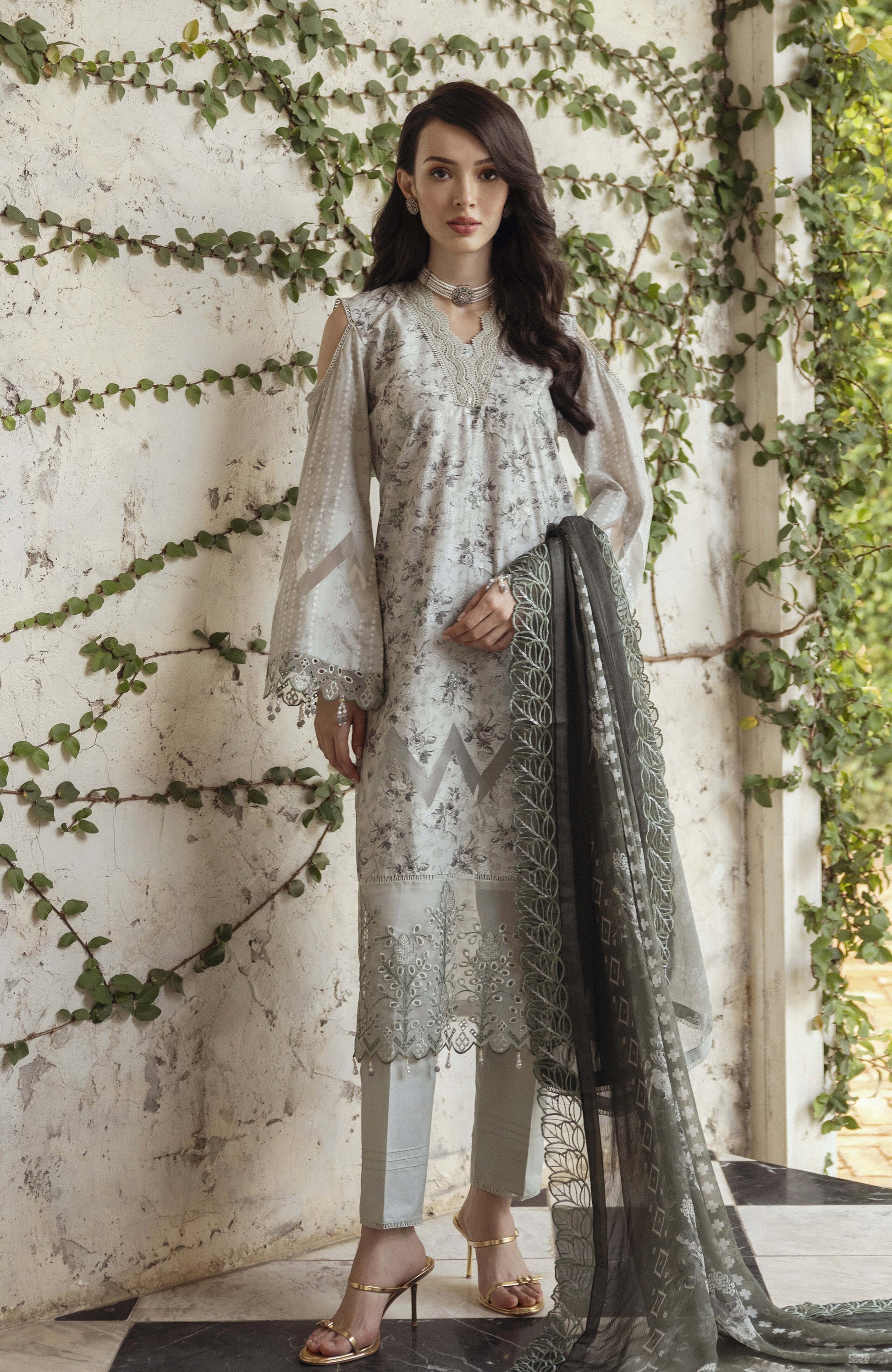 Al Zohaib | Sunshine Bloom | ALZ-06 by Alzohaib - Designer Dress - Type: Ladies Clothes - Available at Libayah - 100% Original