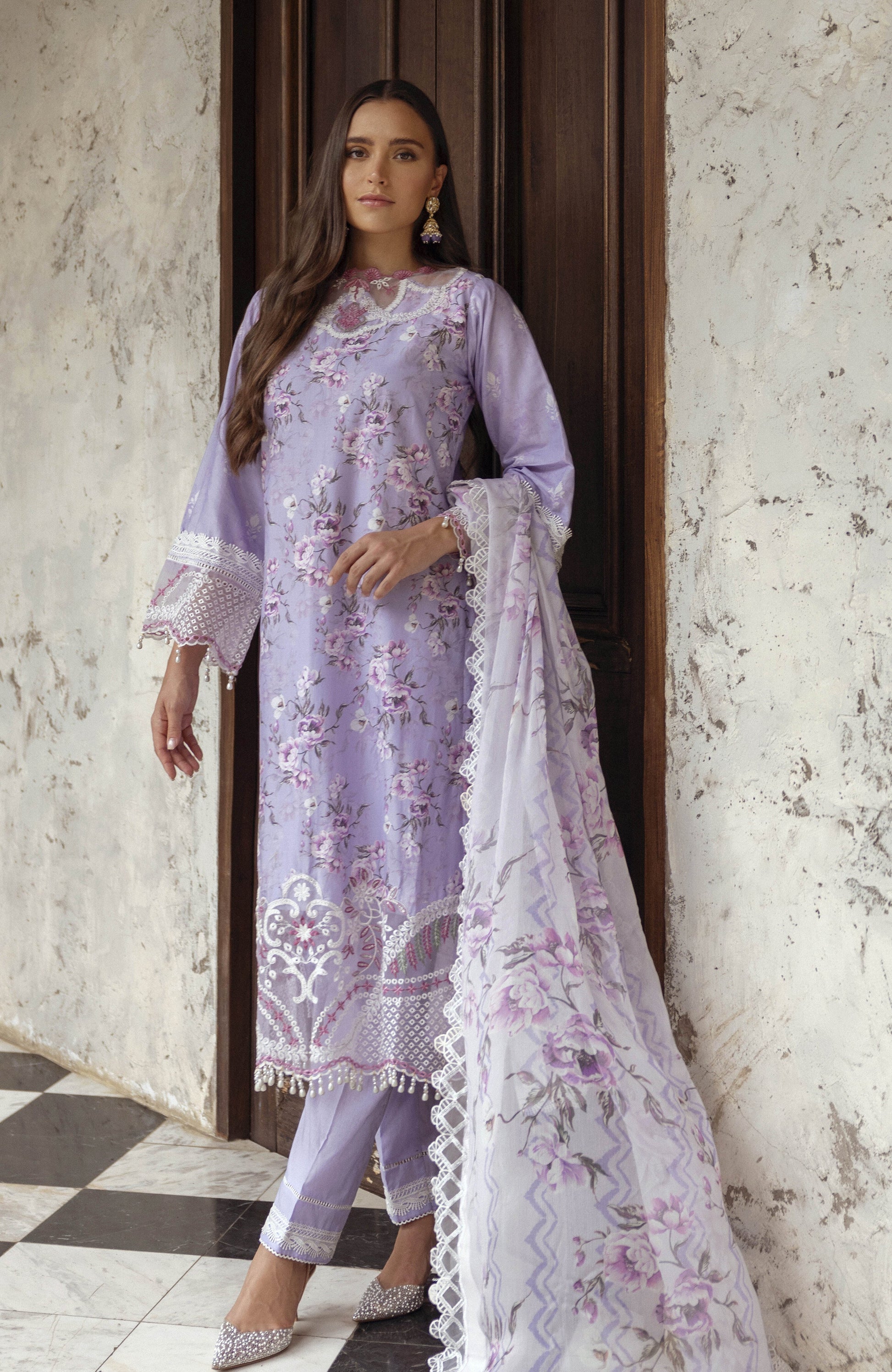 Al Zohaib | Sunshine Bloom | ALZ-03 by Alzohaib - Designer Dress - Type: Ladies Clothes - Available at Libayah - 100% Original