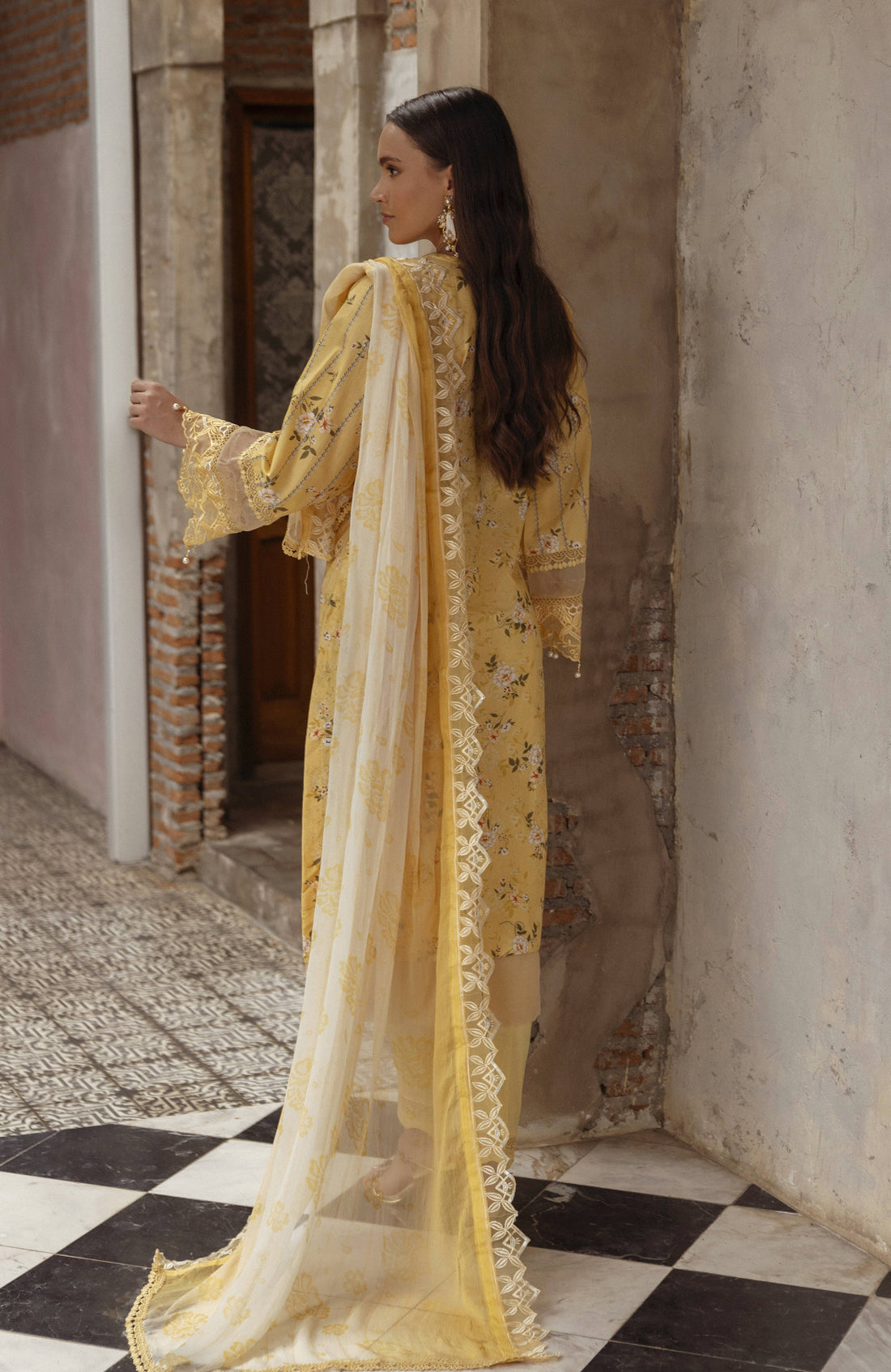 Al Zohaib | Sunshine Bloom | ALZ-09 by Alzohaib - Designer Dress - Type: Ladies Clothes - Available at Libayah - 100% Original