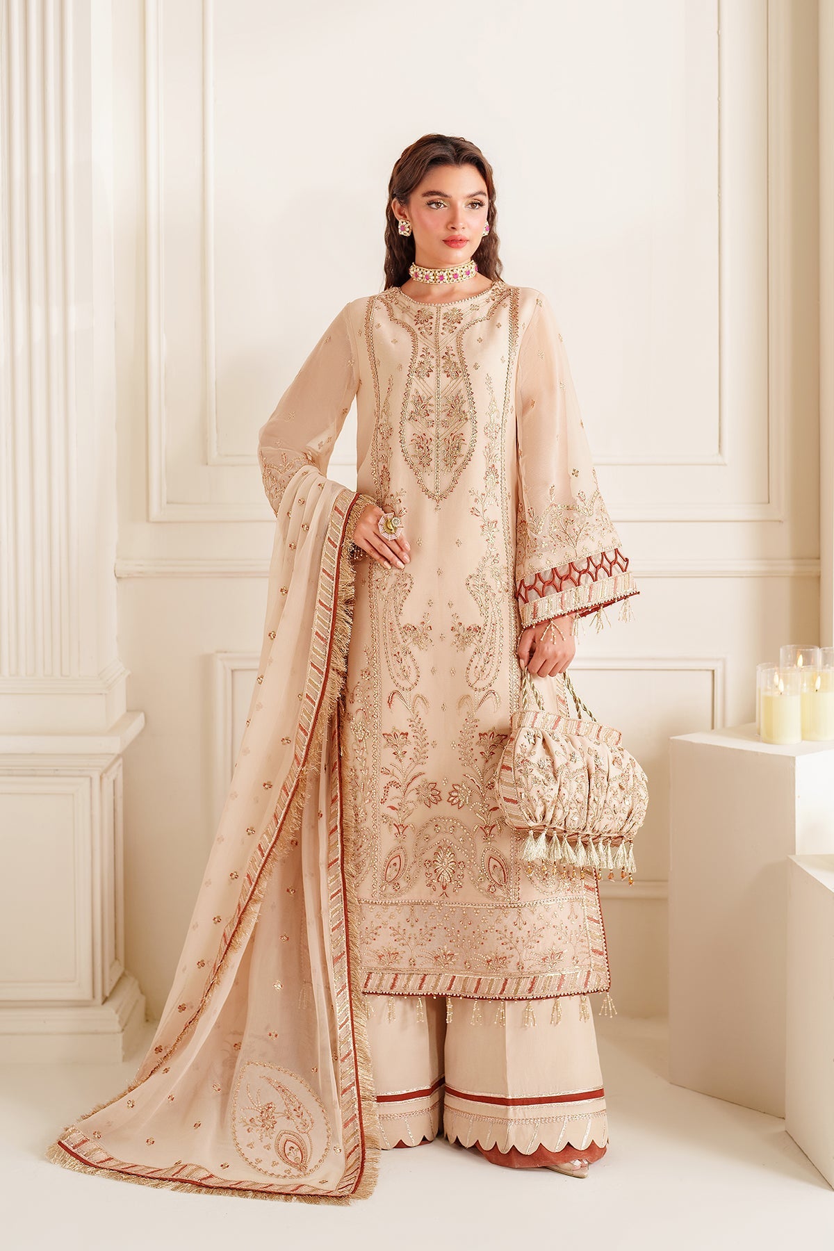 Alizeh | Dua Formals 24 | AF-DUA-3028-Emel by Alizeh - Designer Dress - Type: Ladies Clothes - Available at Libayah - 100% Original