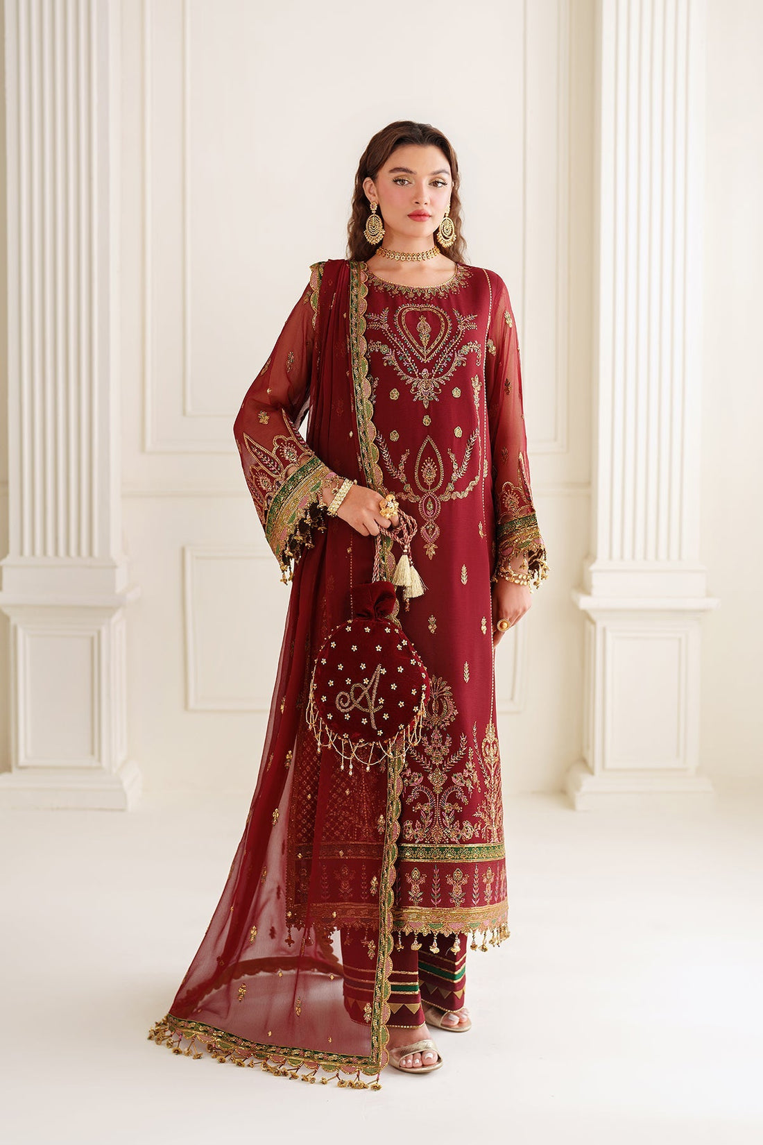 Alizeh | Dua Formals 24 | AF-DUA-3023-Roop by Alizeh - Designer Dress - Type: Ladies Clothes - Available at Libayah - 100% Original