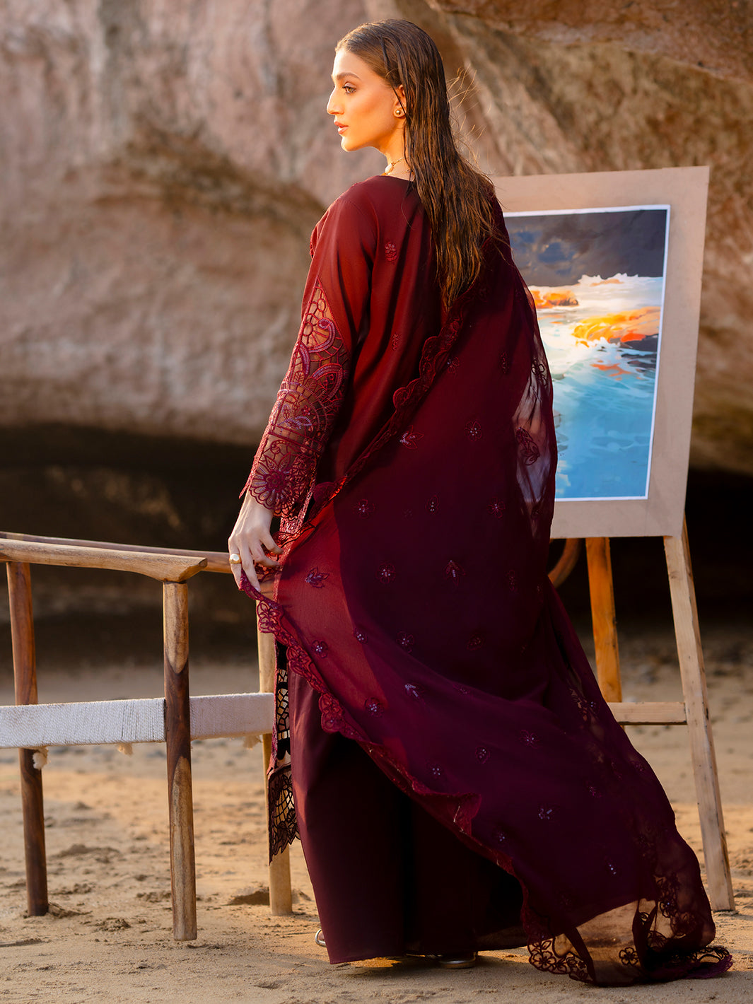 Mahnur | Sirena Luxury Lawn 25 | Amayra by Mahnur - Designer Dress - Type: Ladies Clothes - Available at Libayah - 100% Original