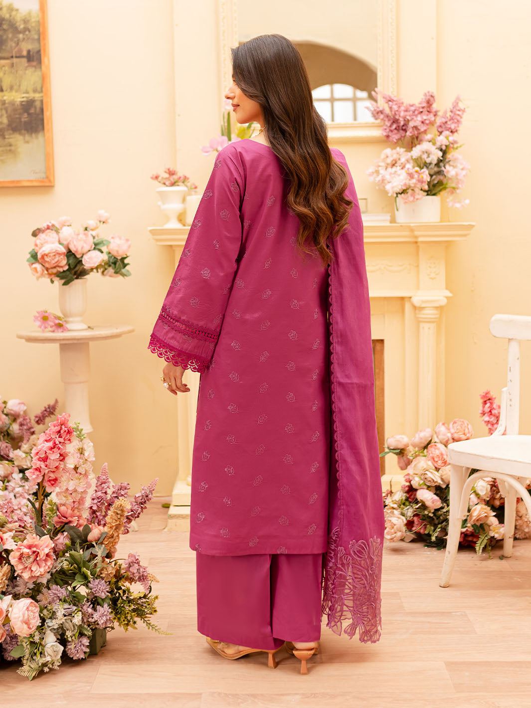 Mahnur | Twilight Luxury Lawn 25 | ANASTASIA by Mahnur - Designer Dress - Type: Ladies Clothes - Available at Libayah - 100% Original