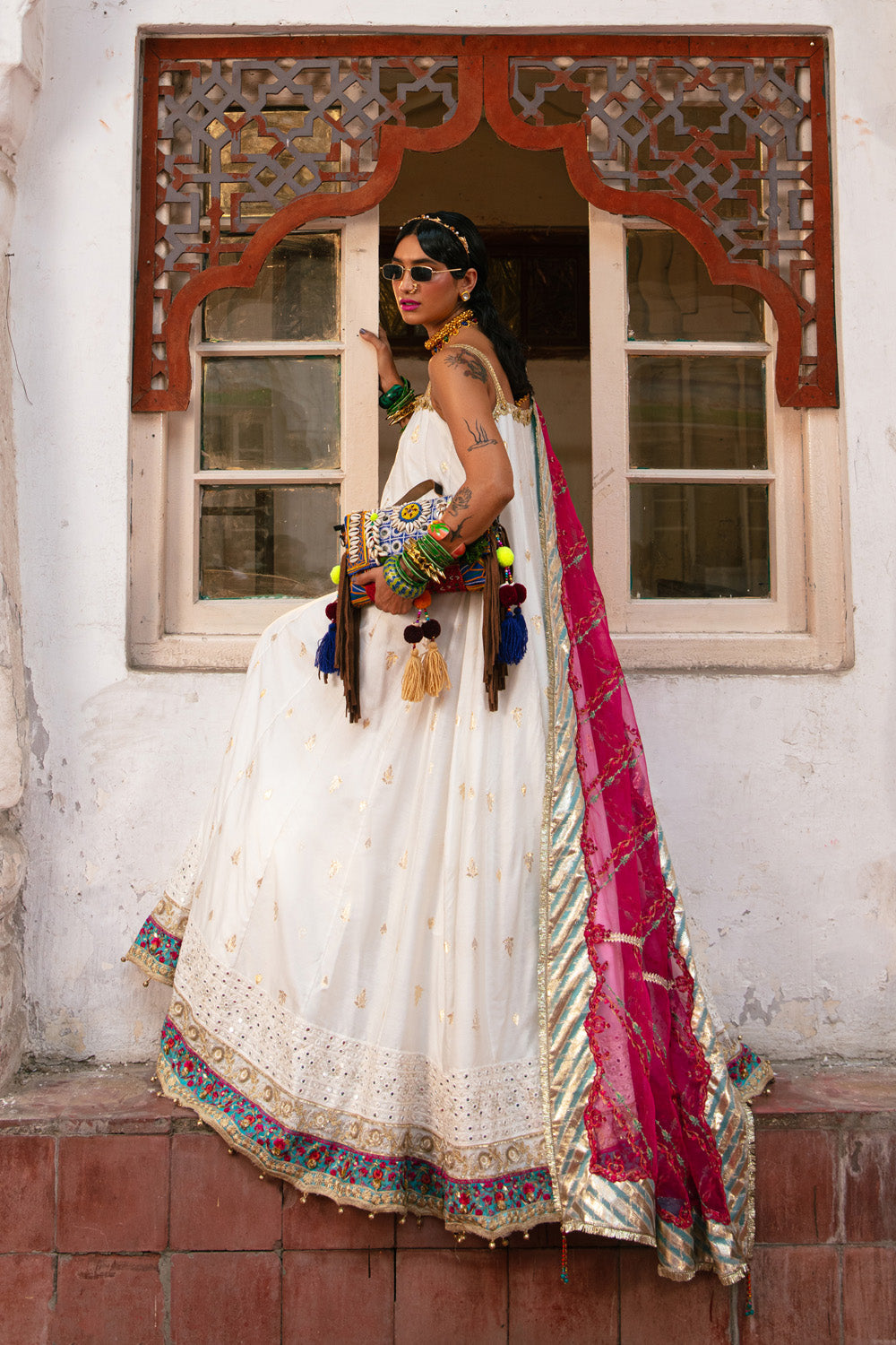 Nilofer Shahid | Maansi Edit | Anika by Nilofer Shahid - Designer Dress - Type: Ladies Clothes - Available at Libayah - 100% Original