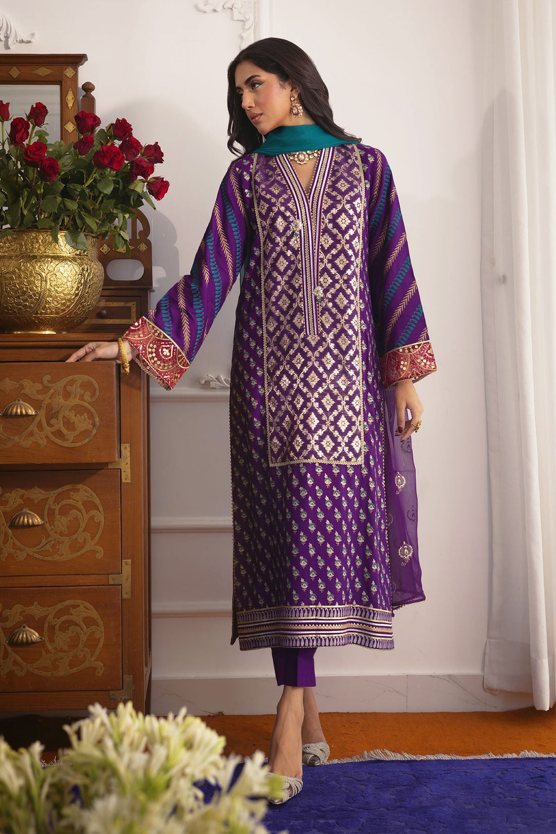 Annus Abrar | Elemental Festive | Joyera by Annus Abrar - Designer Dress - Type: Ladies Clothes - Available at Libayah - 100% Original