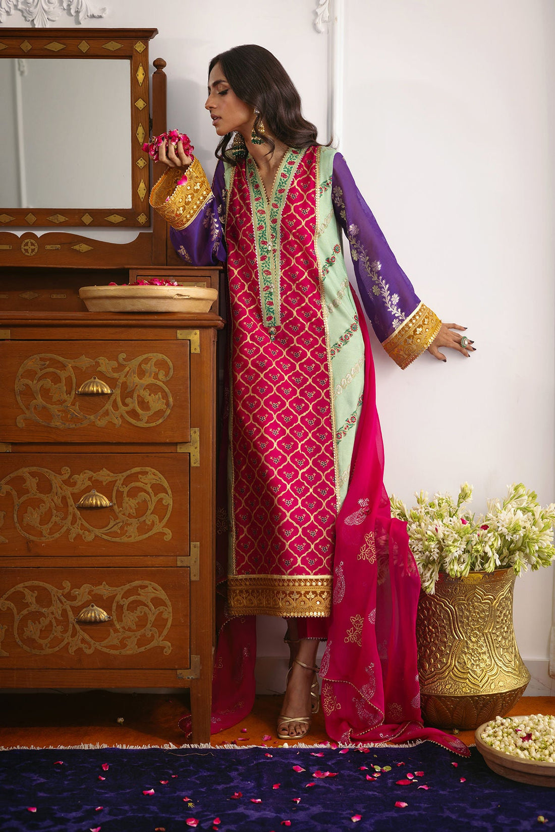 Annus Abrar | Elemental Festive | Rahaan by Annus Abrar - Designer Dress - Type: Ladies Clothes - Available at Libayah - 100% Original