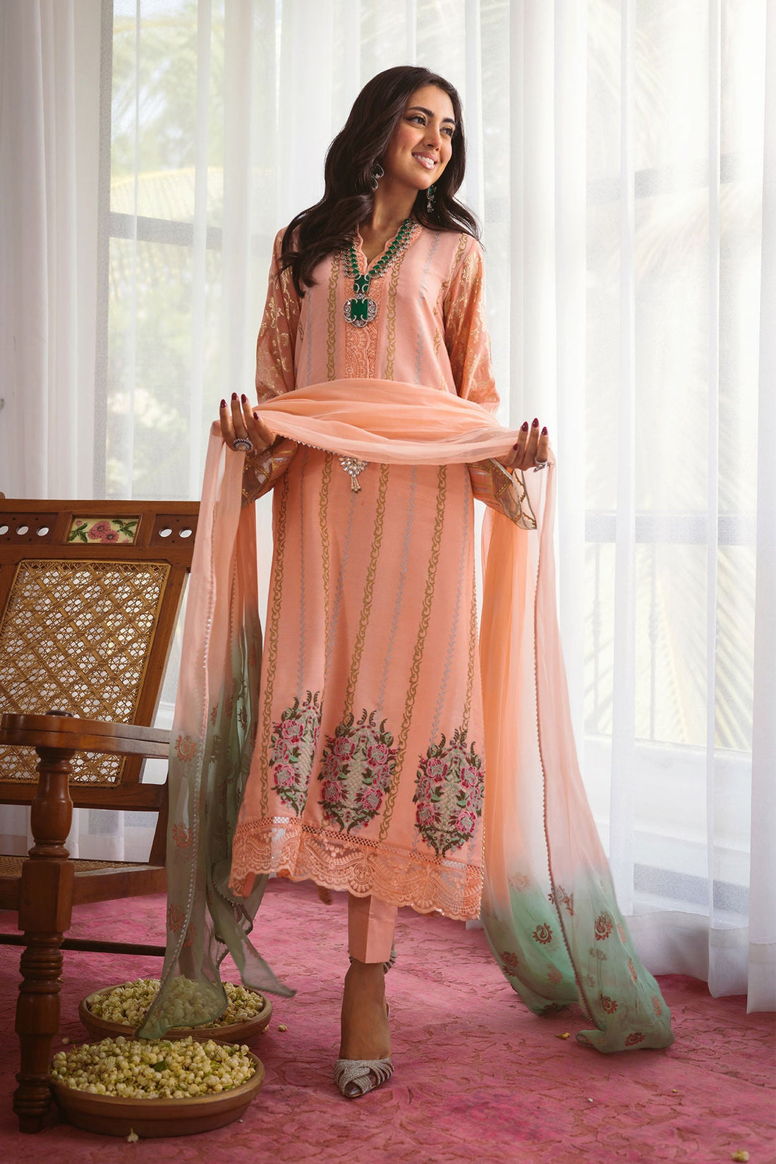 Annus Abrar | Elemental Festive | Shamaya by Annus Abrar - Designer Dress - Type: Ladies Clothes - Available at Libayah - 100% Original