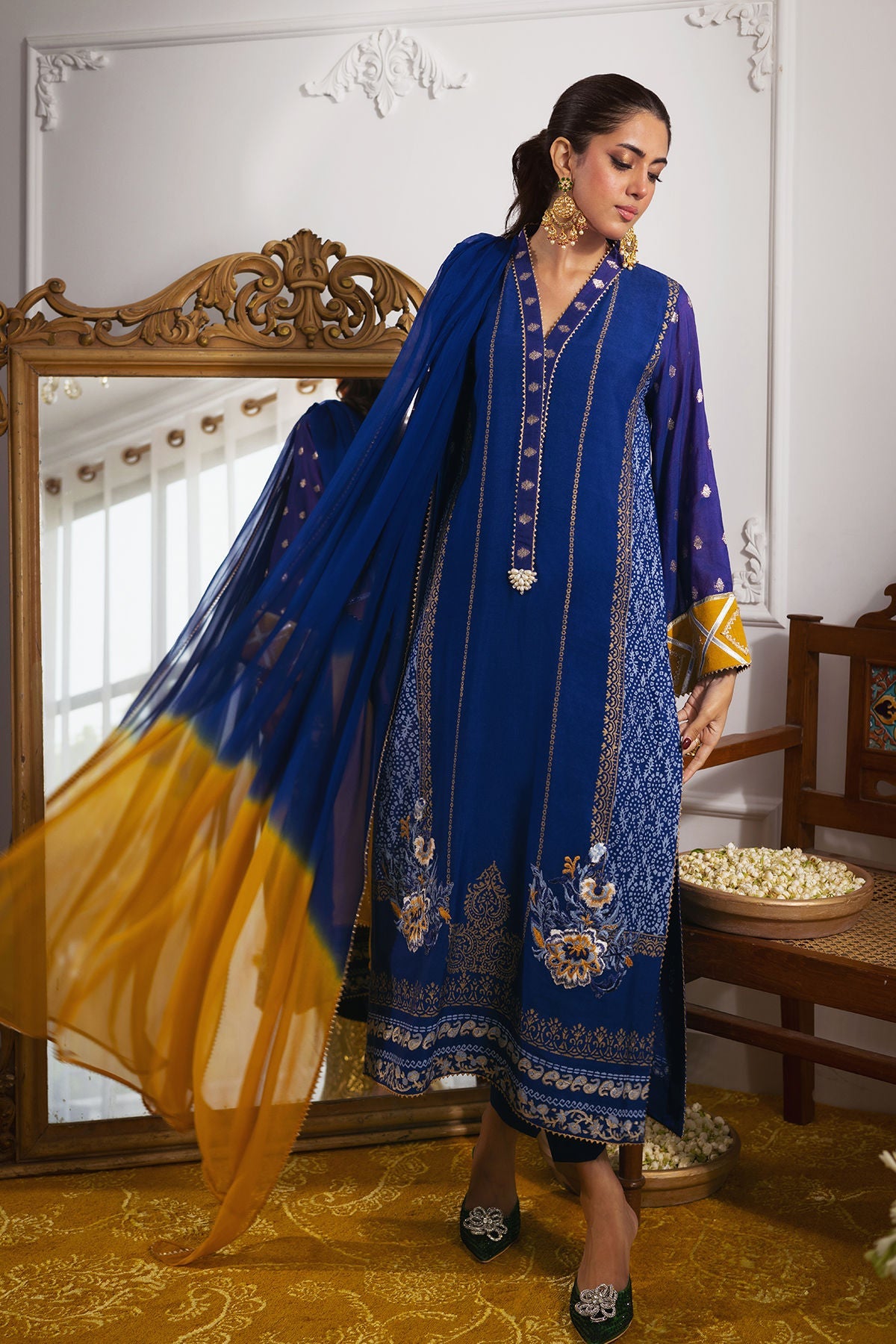 Annus Abrar | Elemental Festive | Aazme by Annus Abrar - Designer Dress - Type: Ladies Clothes - Available at Libayah - 100% Original